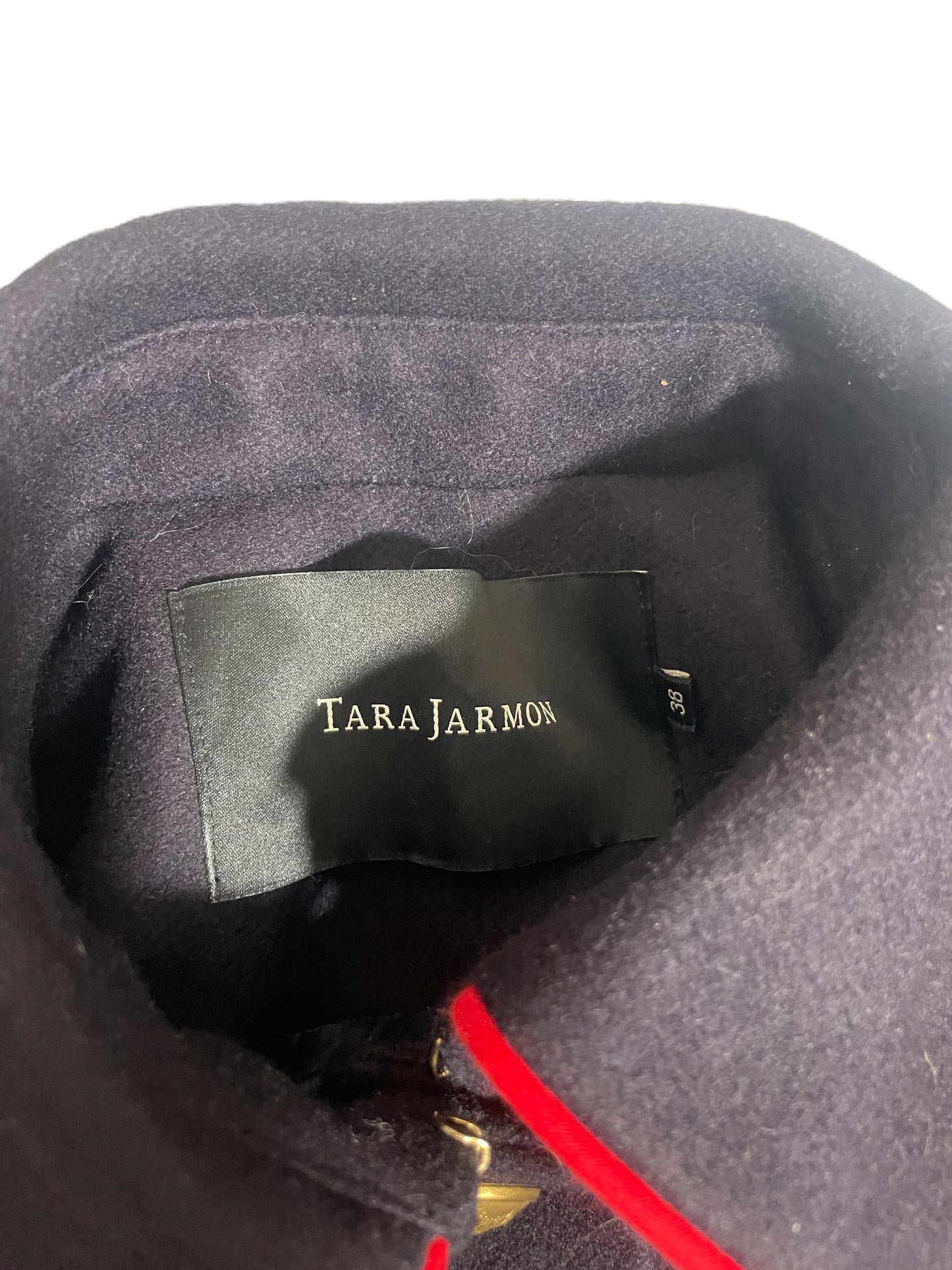 Tara Jarmon Navy Wool Coat UK 10 image 2