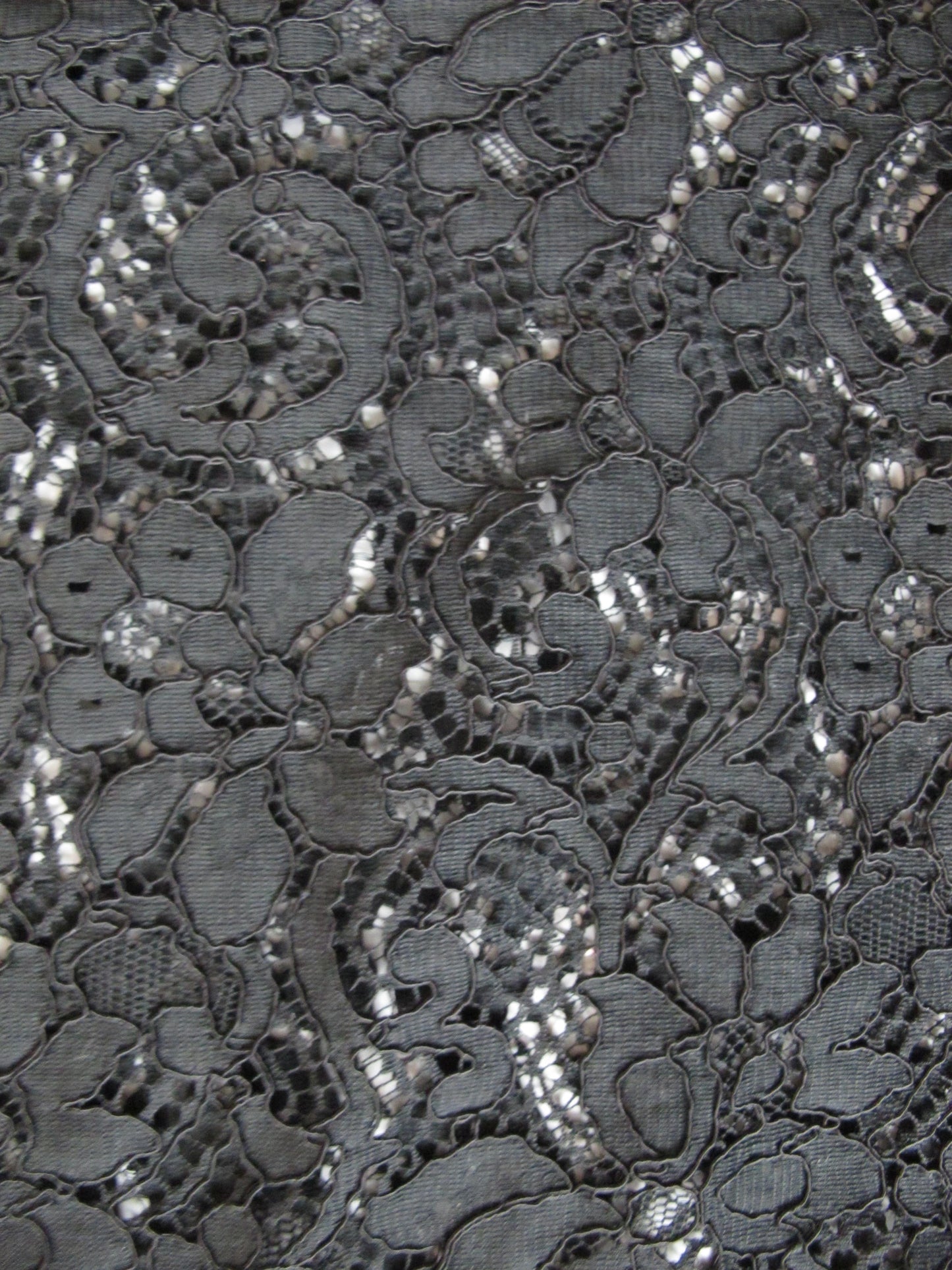 Dolce & Gabanna Lace Overlay T-Shirt UK 10 image 3