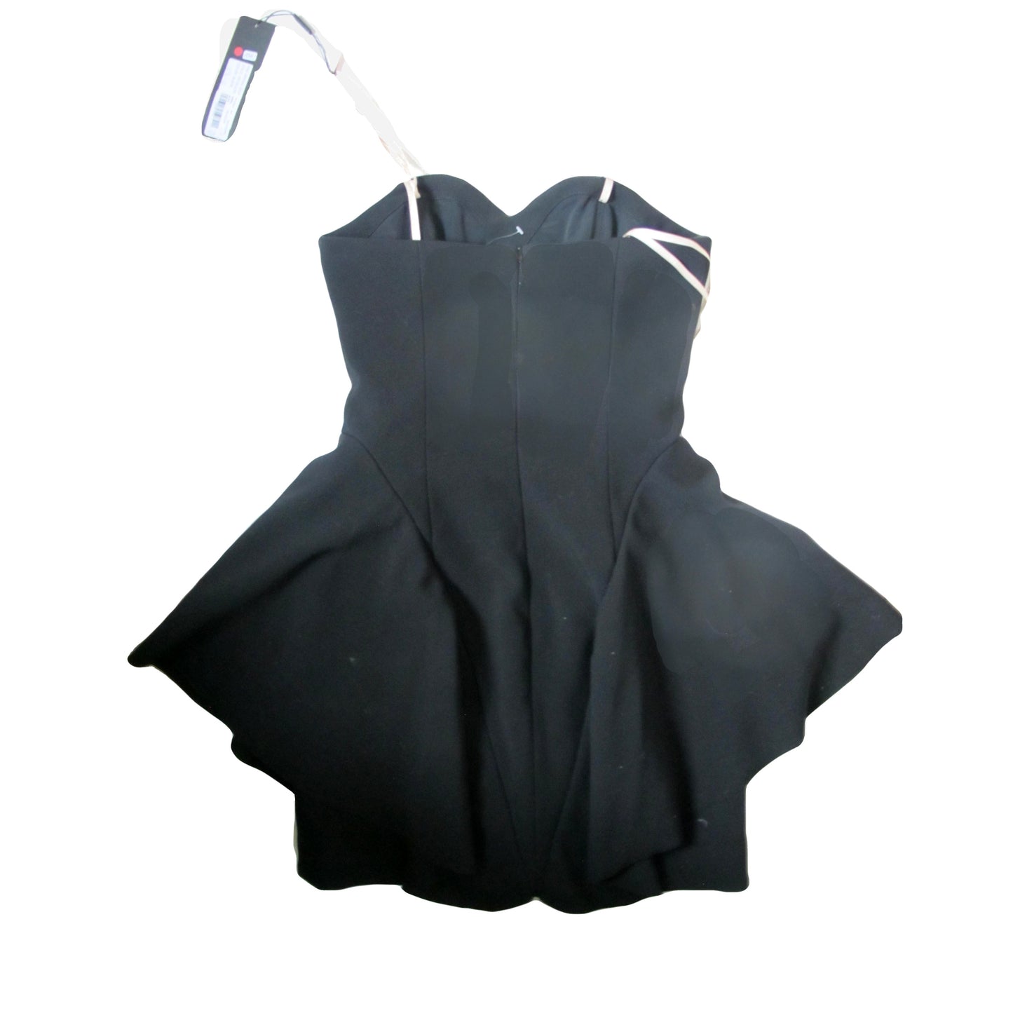 Halston Heritage Strapless Structured Cocktail Dress S image 1