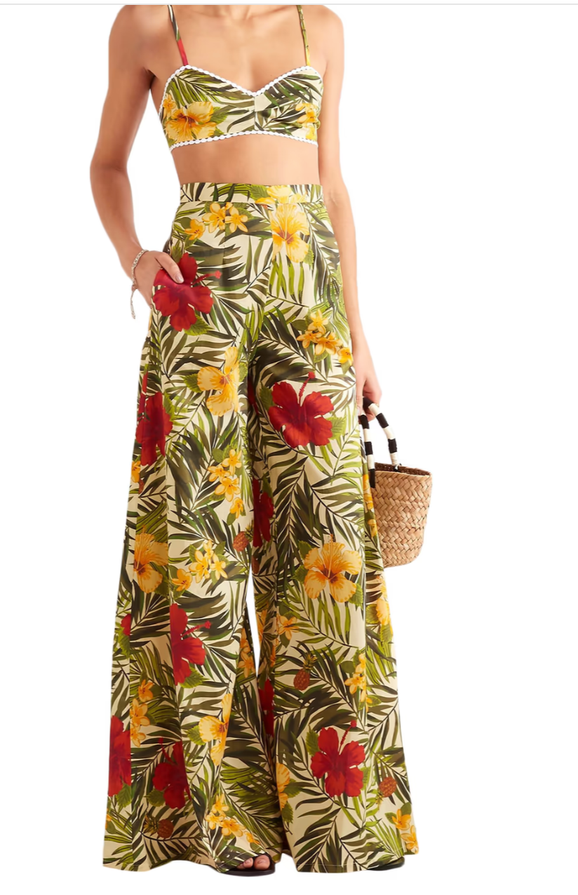 Miguelina Print Trousers S image 1