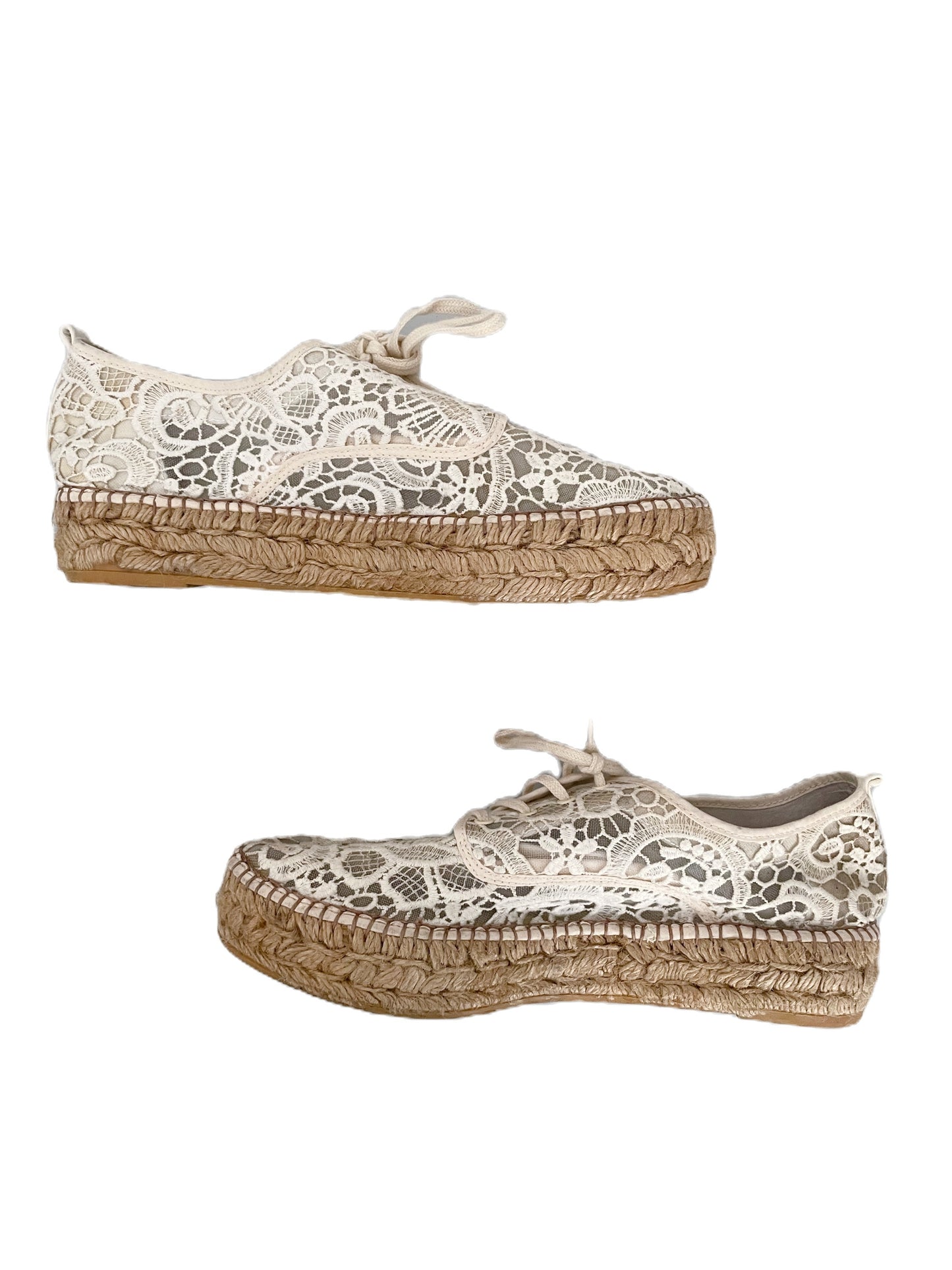 Gaimo Lace Espadrilles UK 7 image 0