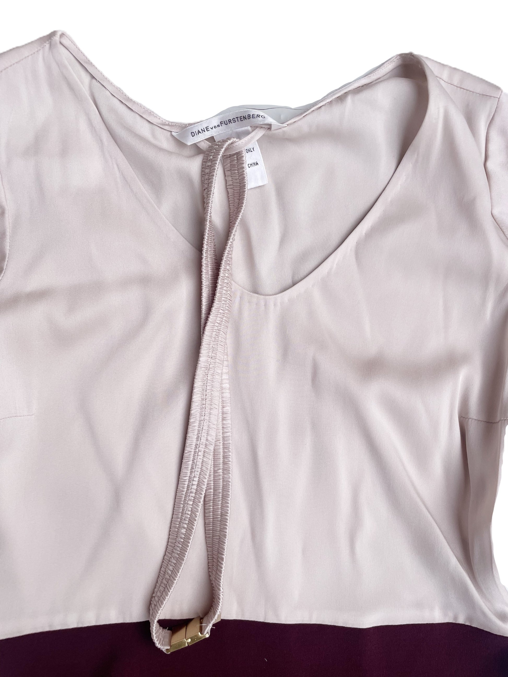 Diane Von Furstenberg Silk Dress UK 8 image 3