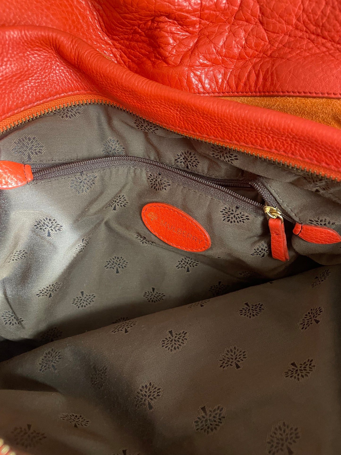 Mulberry Mabel Red Leather Bag image 3