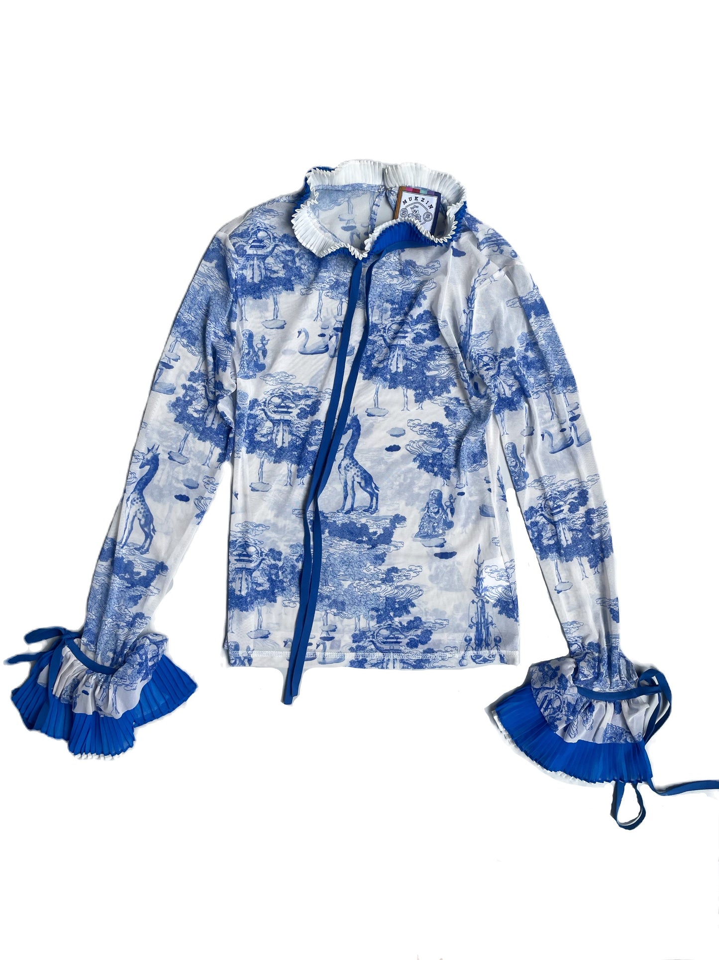 Muzkin Mesh Blouse M image 0