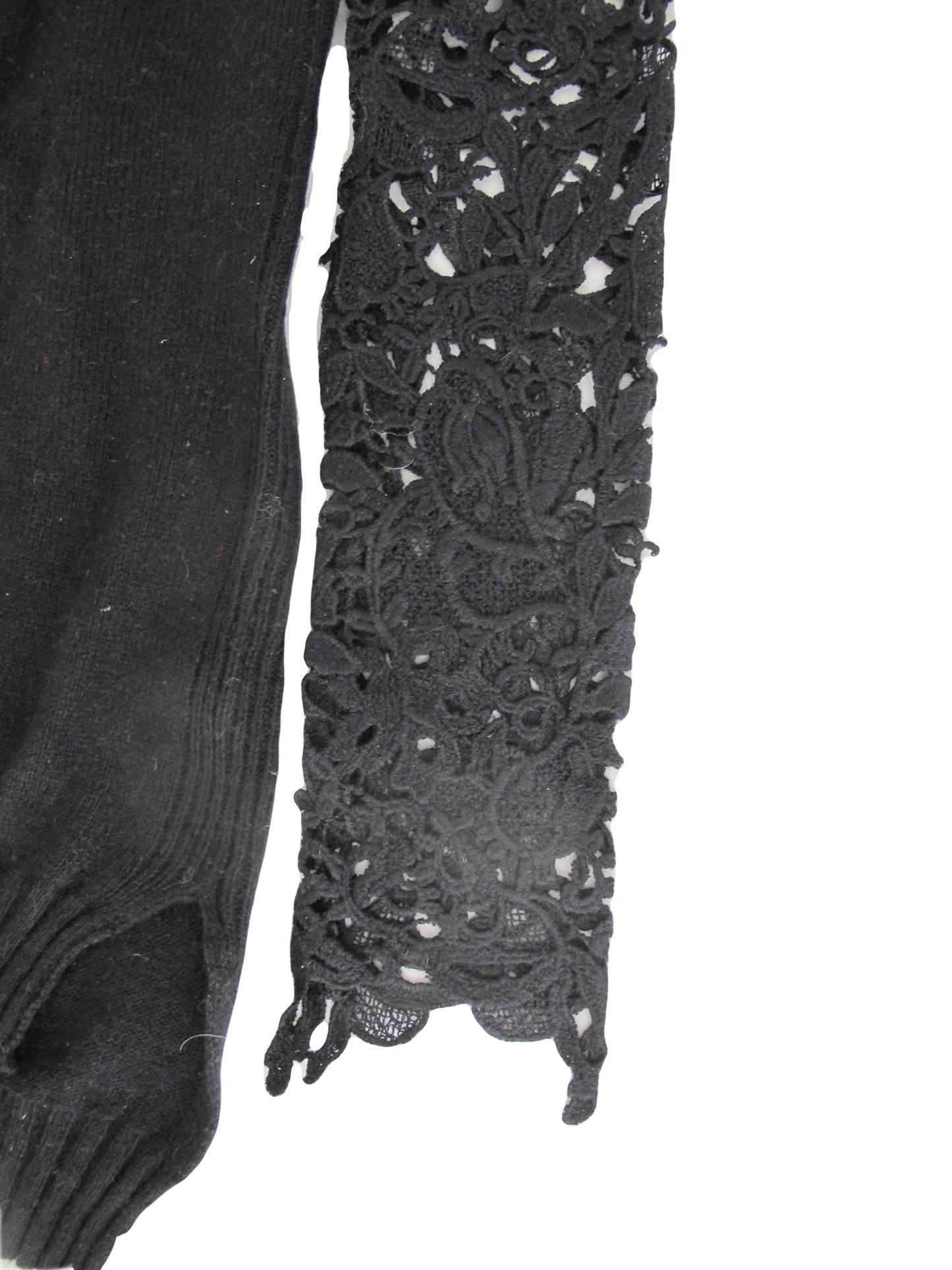 Ermanno Scervino Alpaca Lace Jumper UK 12 image 4