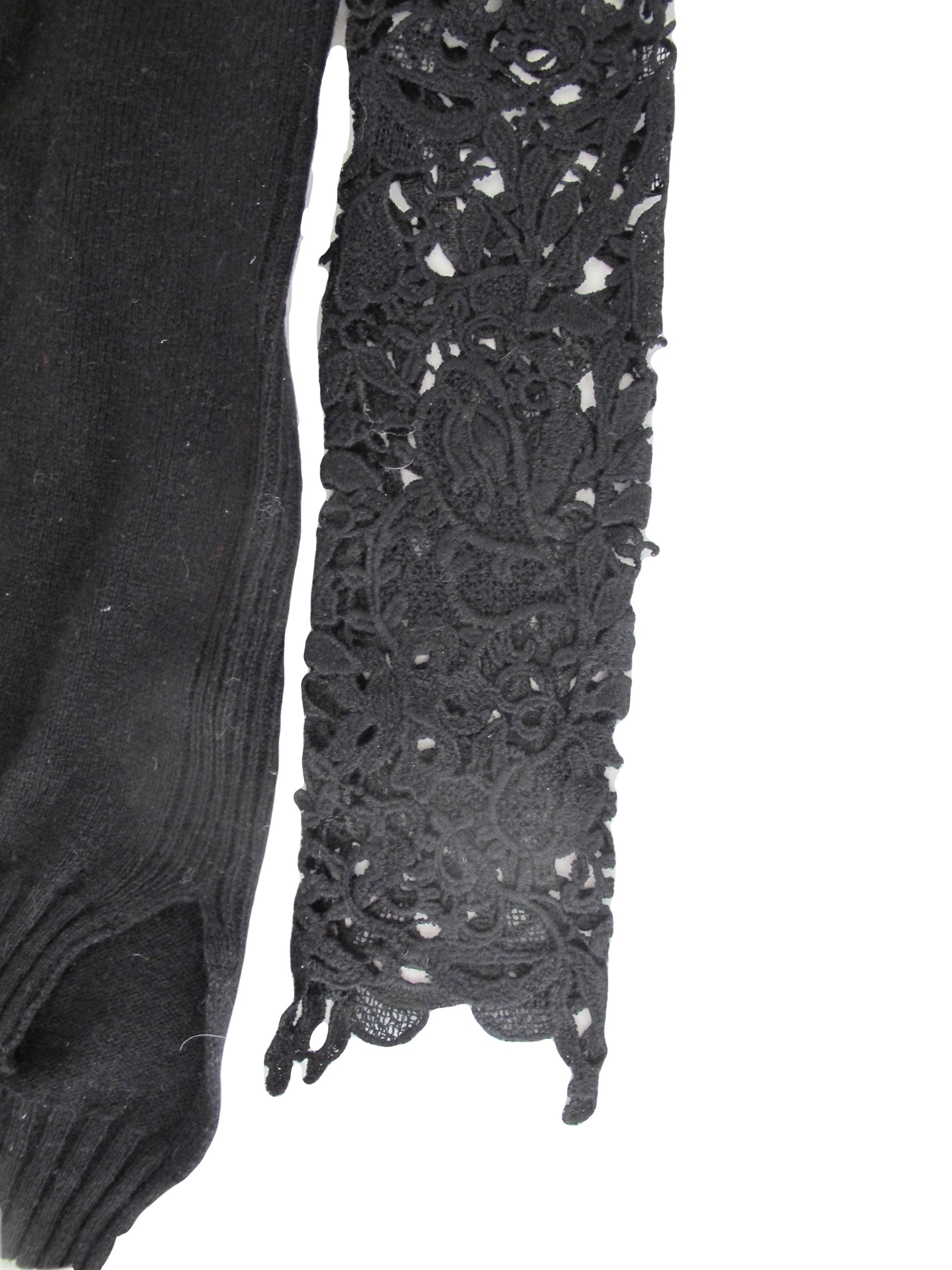 Ermanno Scervino Alpaca Lace Jumper UK 12 image 4