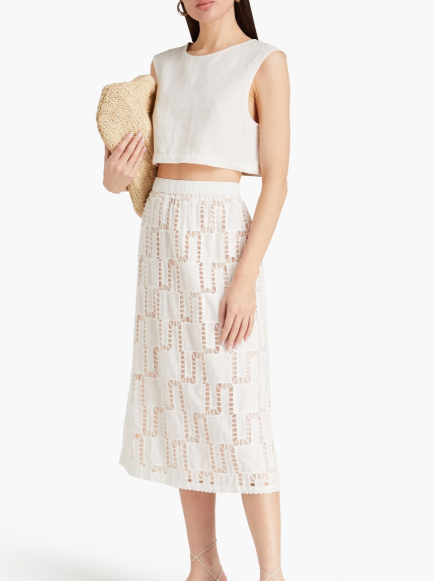 BA&SH Anire Midi skirt S image 0