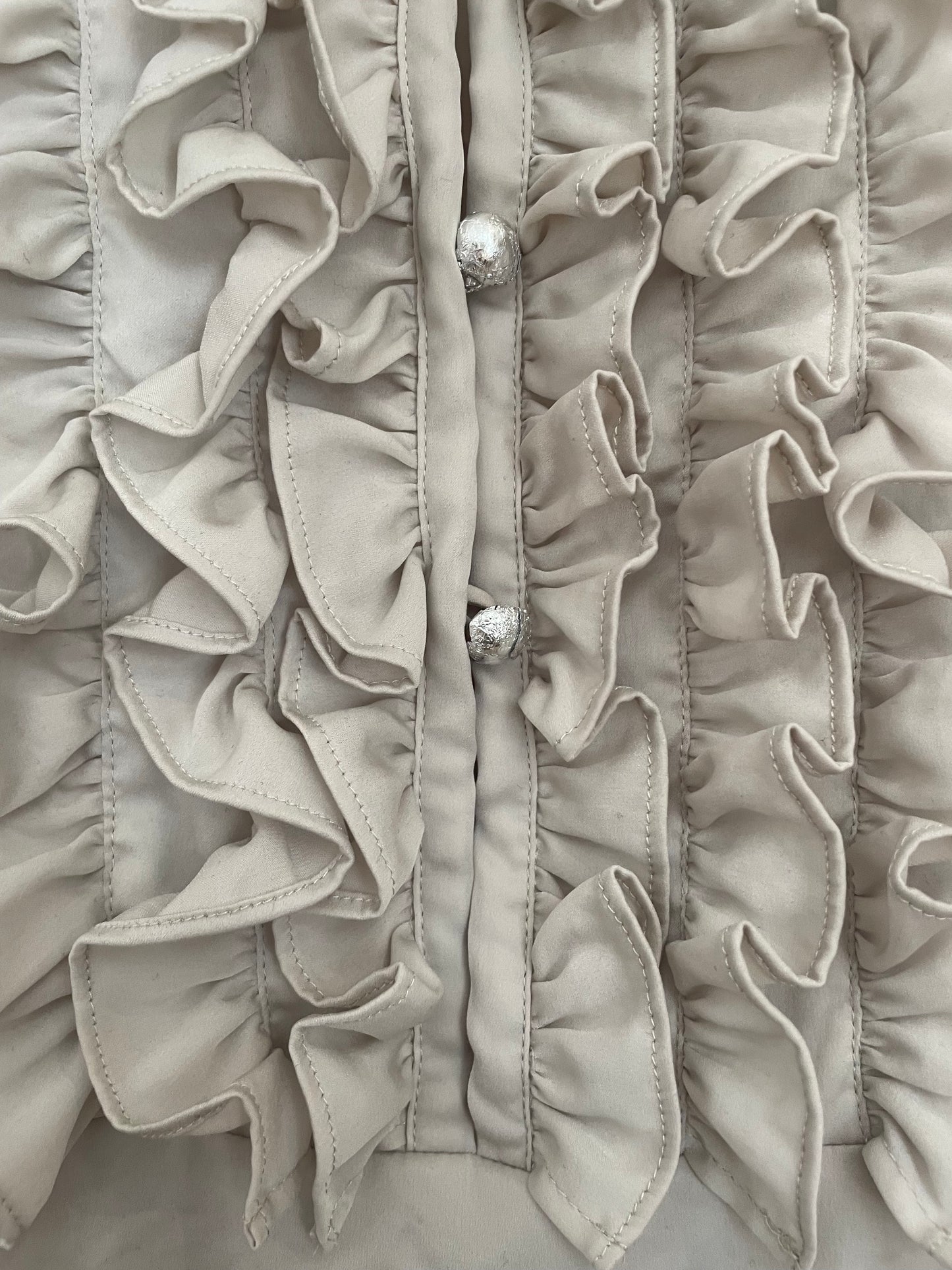 Patrizia Pepe Ruffle Dress UK 10 image 3