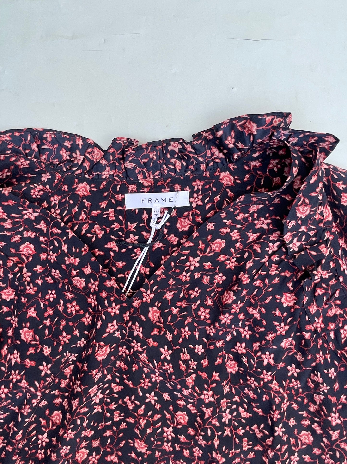 New With Tags Frame Floral Blouse XS image 3