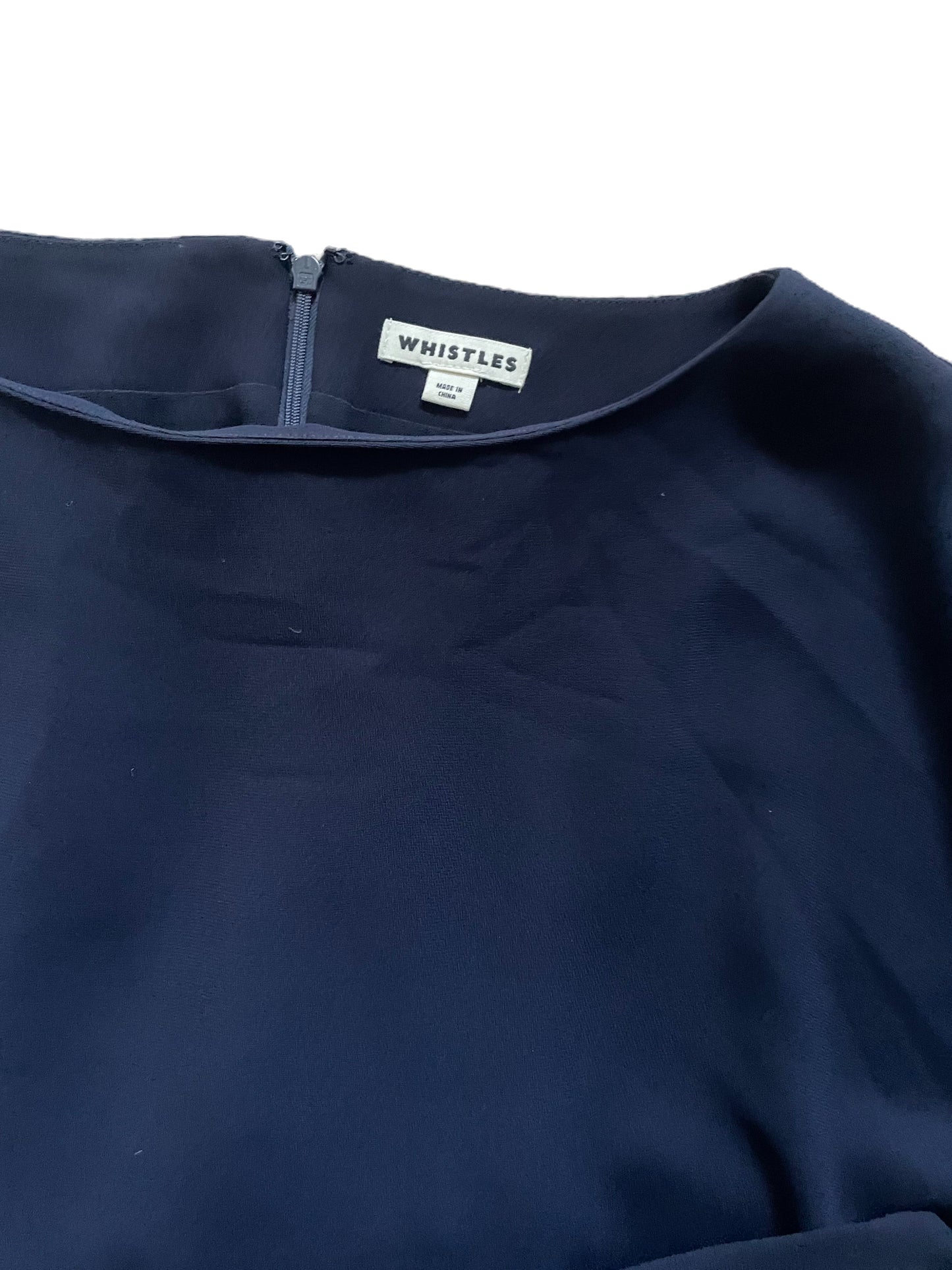 Whistles Navy Dress UK 12 image 2