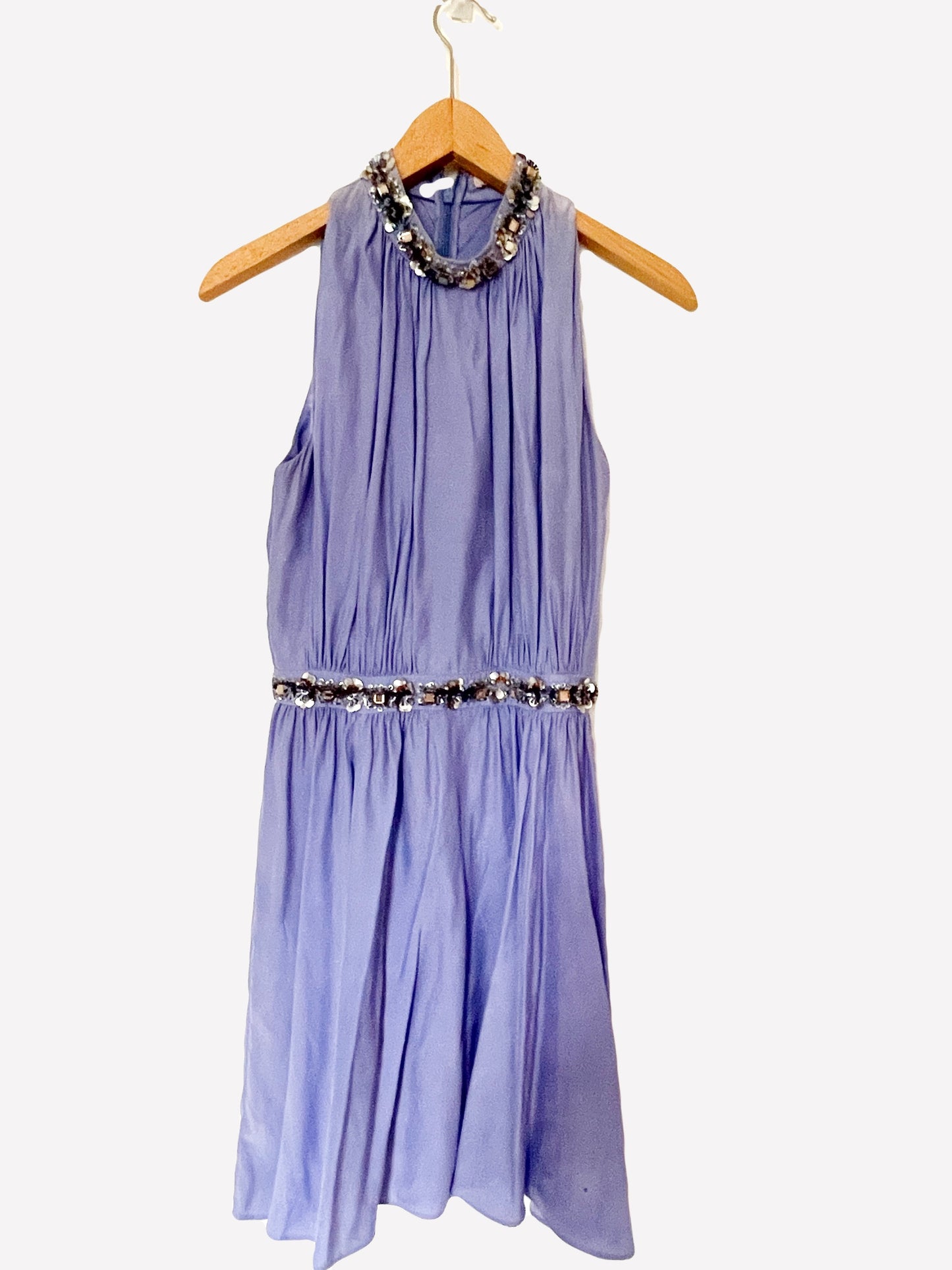 Matthew Williamson Lilac Beaded Dress UK 8 image 0