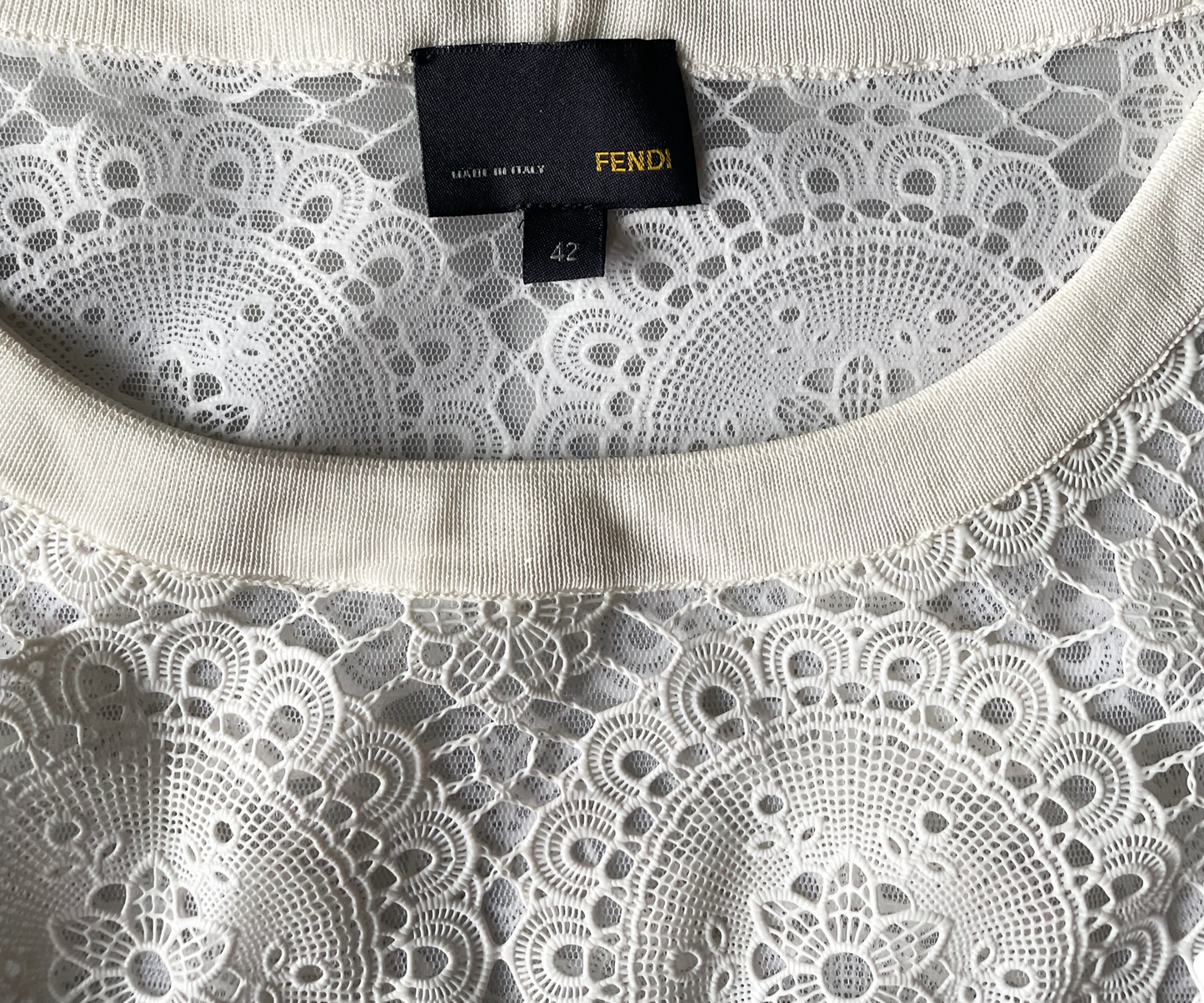 Fendi Lace Dress UK 10 image 2