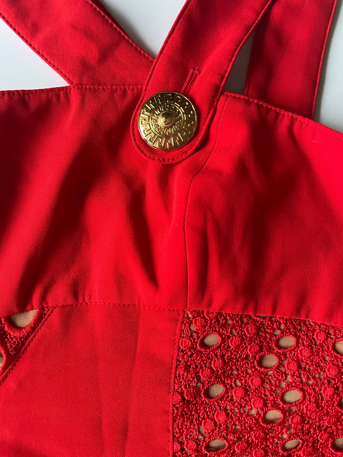 Versace x H&M Red Mini Dress UK 6 image 7