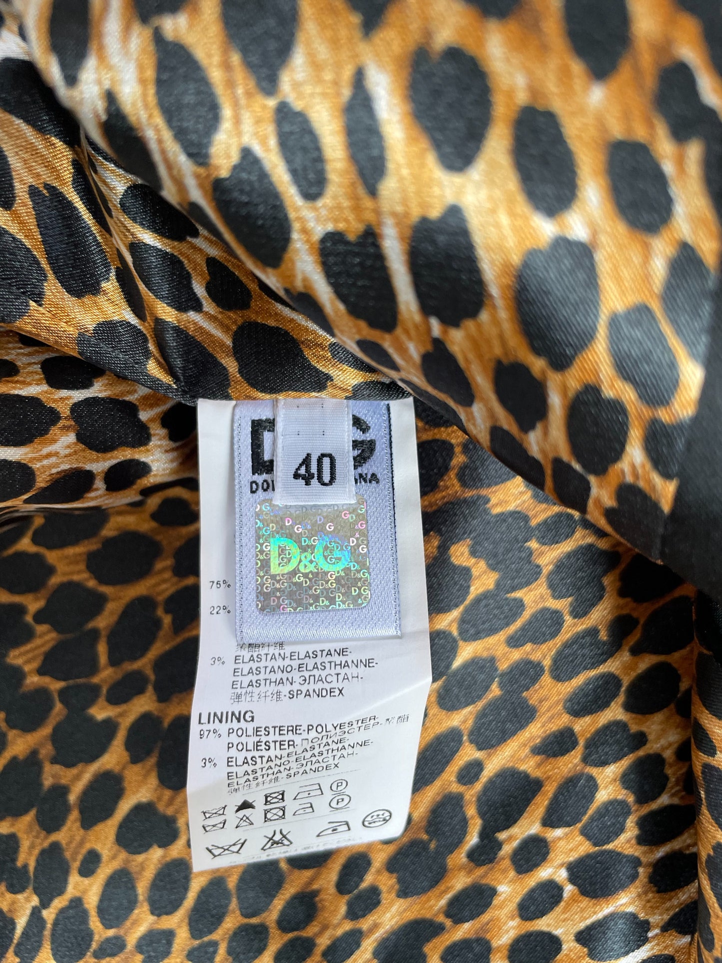 D&G Satin Dress UK 8 image 3