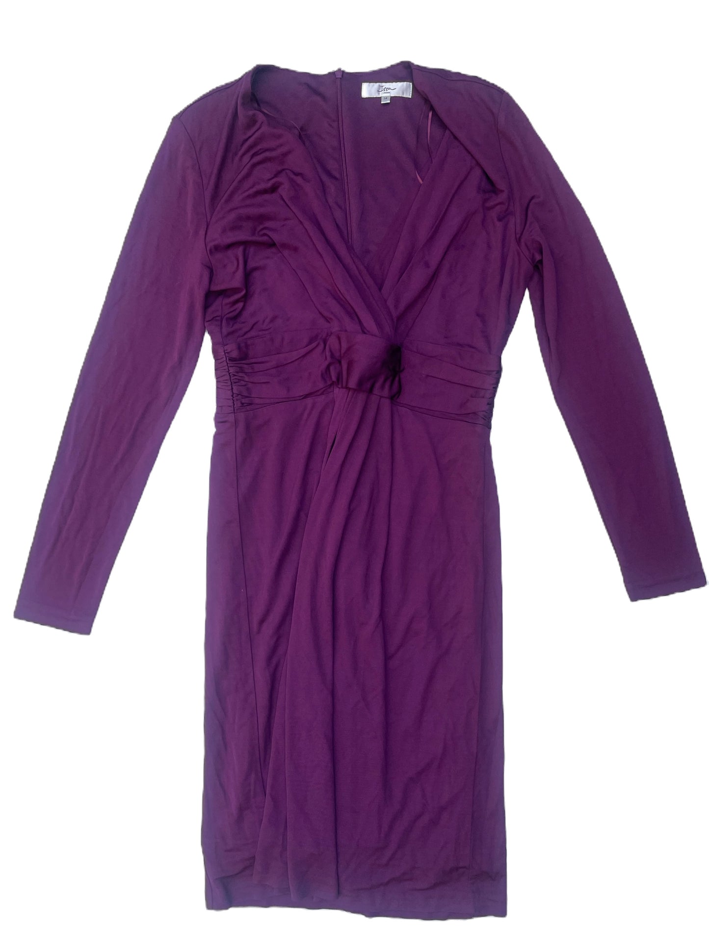 Issa London Purple Long Sleeved Dress UK 14 image 0