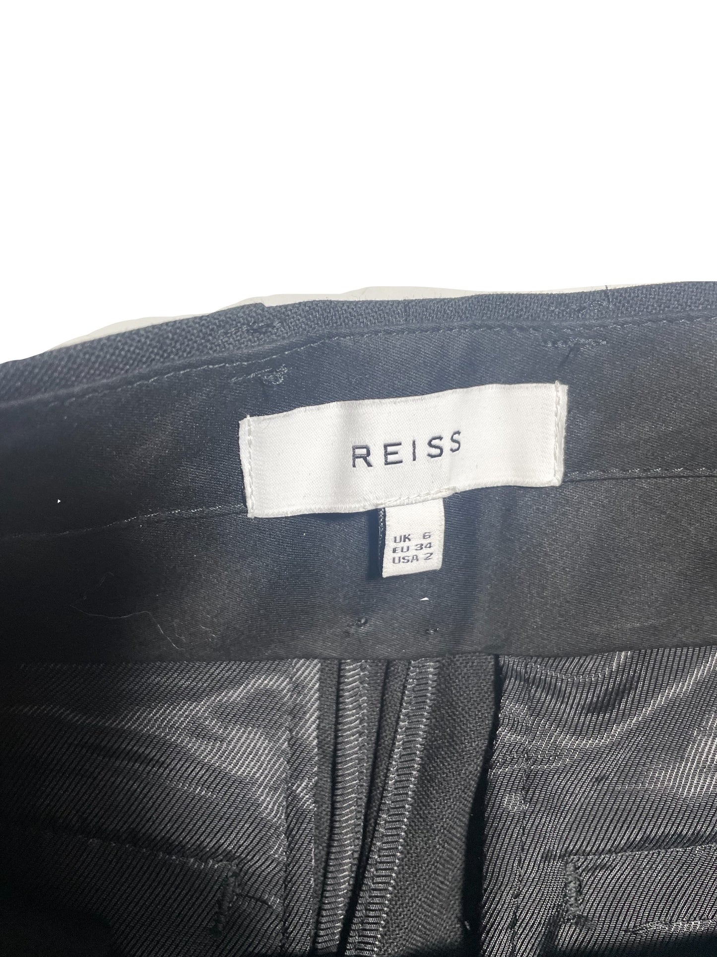 Reiss Wool Blend Tapered Trousers UK 6 image 3