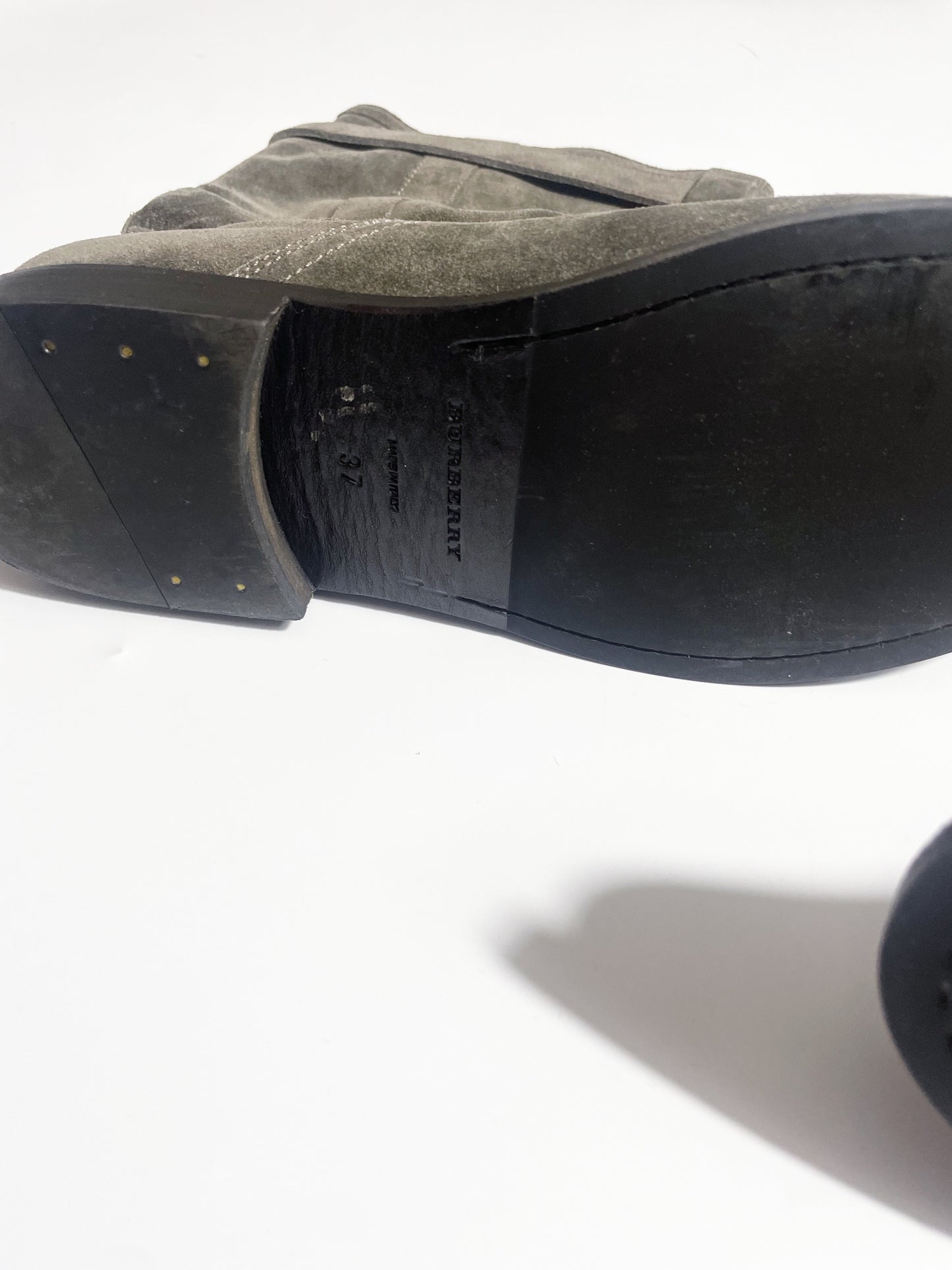 Burberry Suede Boots UK 4 image 3