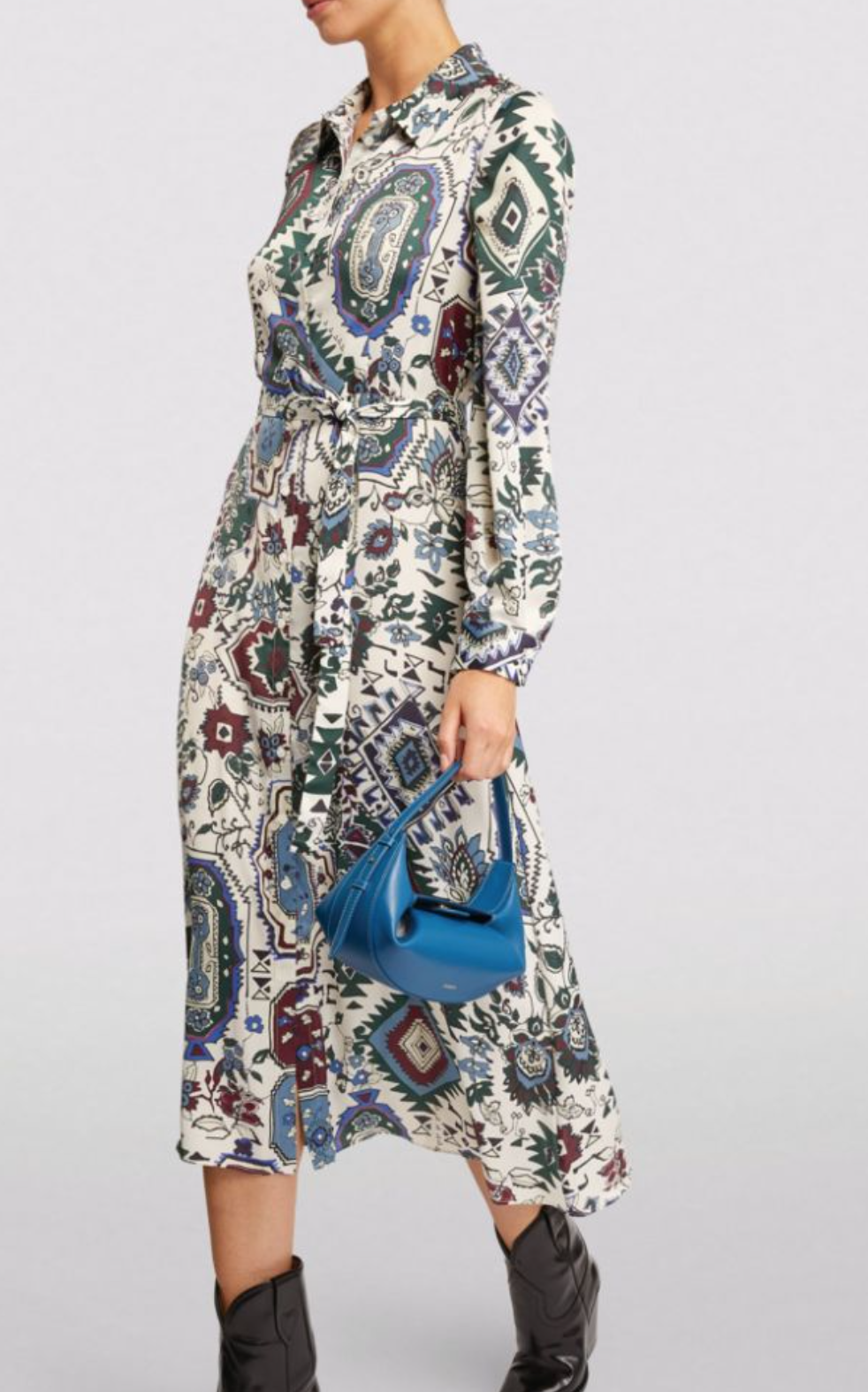 Claudie Pierlot Paisley Print Dress UK 8 image 0