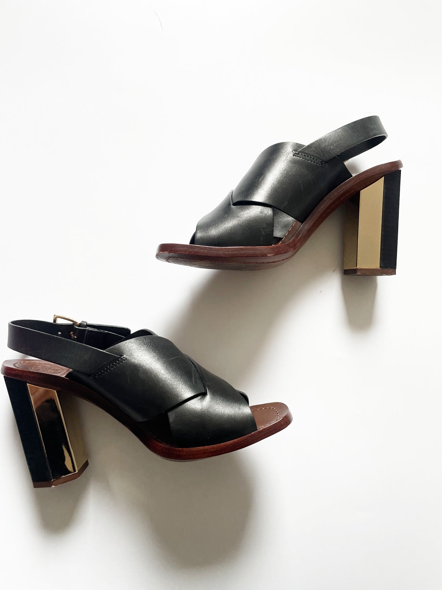 Tory Burch Leather Bleeker Sandals UK 4.5 image 2