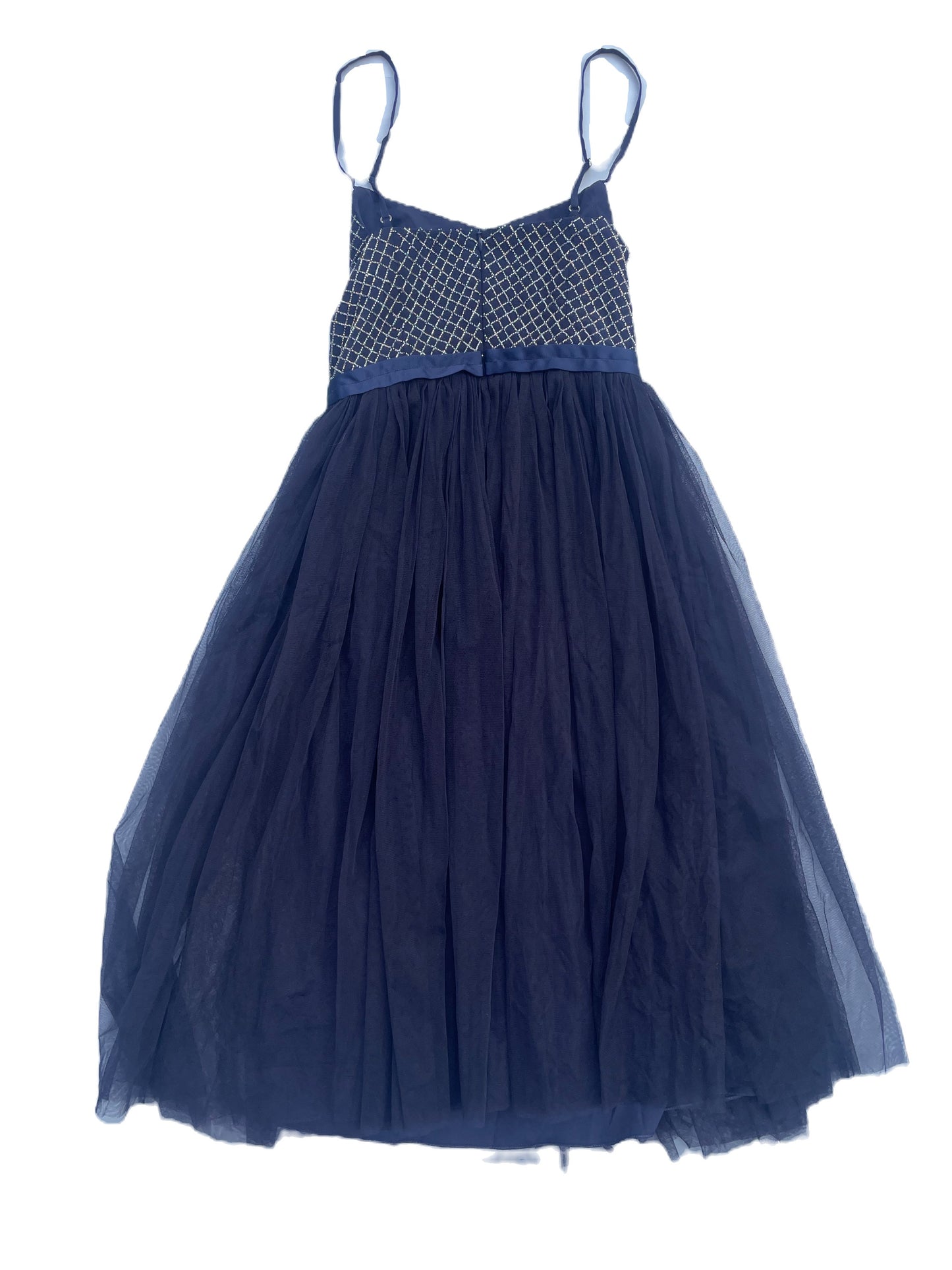 Needle & Thread Tulle and Beaded Midnight Dress UK 8 image 2