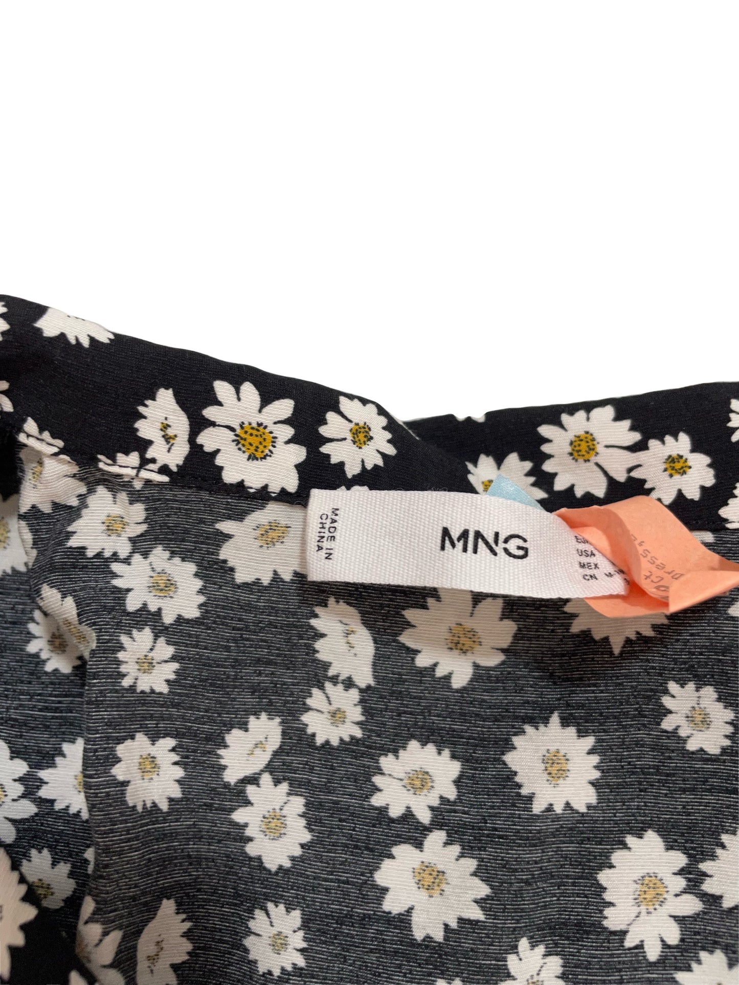 Mango Daisy Print Shirt Dress S image 3
