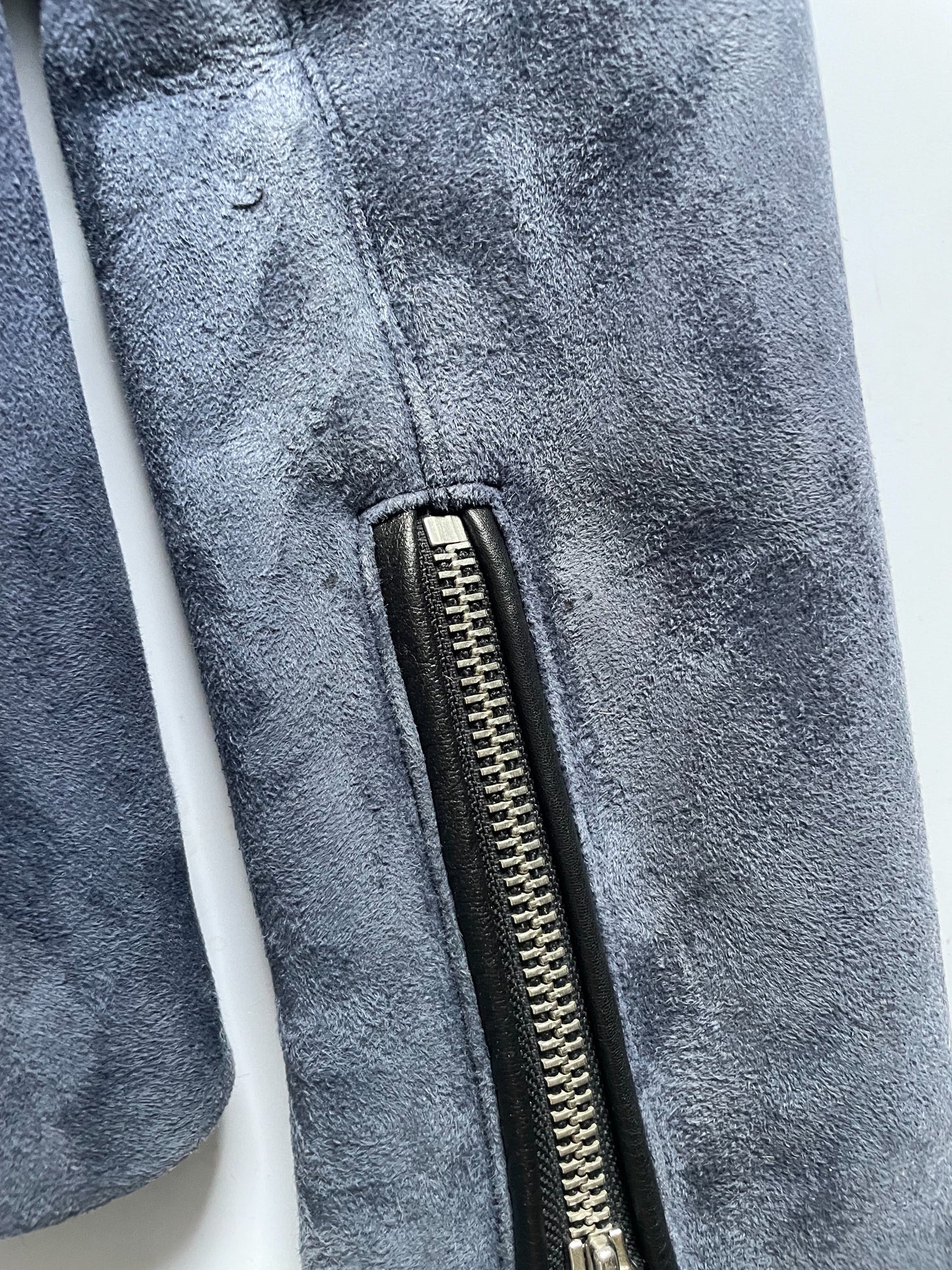 Muubaa Suede & Shearling Jacket UK 10 image 3