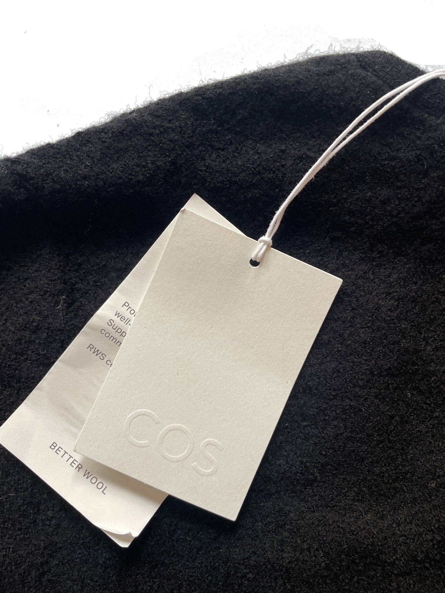 New With Tags Cos V-Neck Wool Dress S image 3