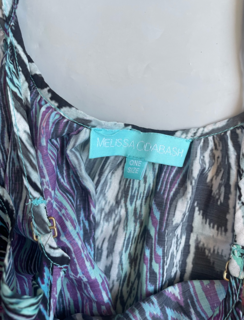 Melissa Odabash Printed Dress One Size image 3