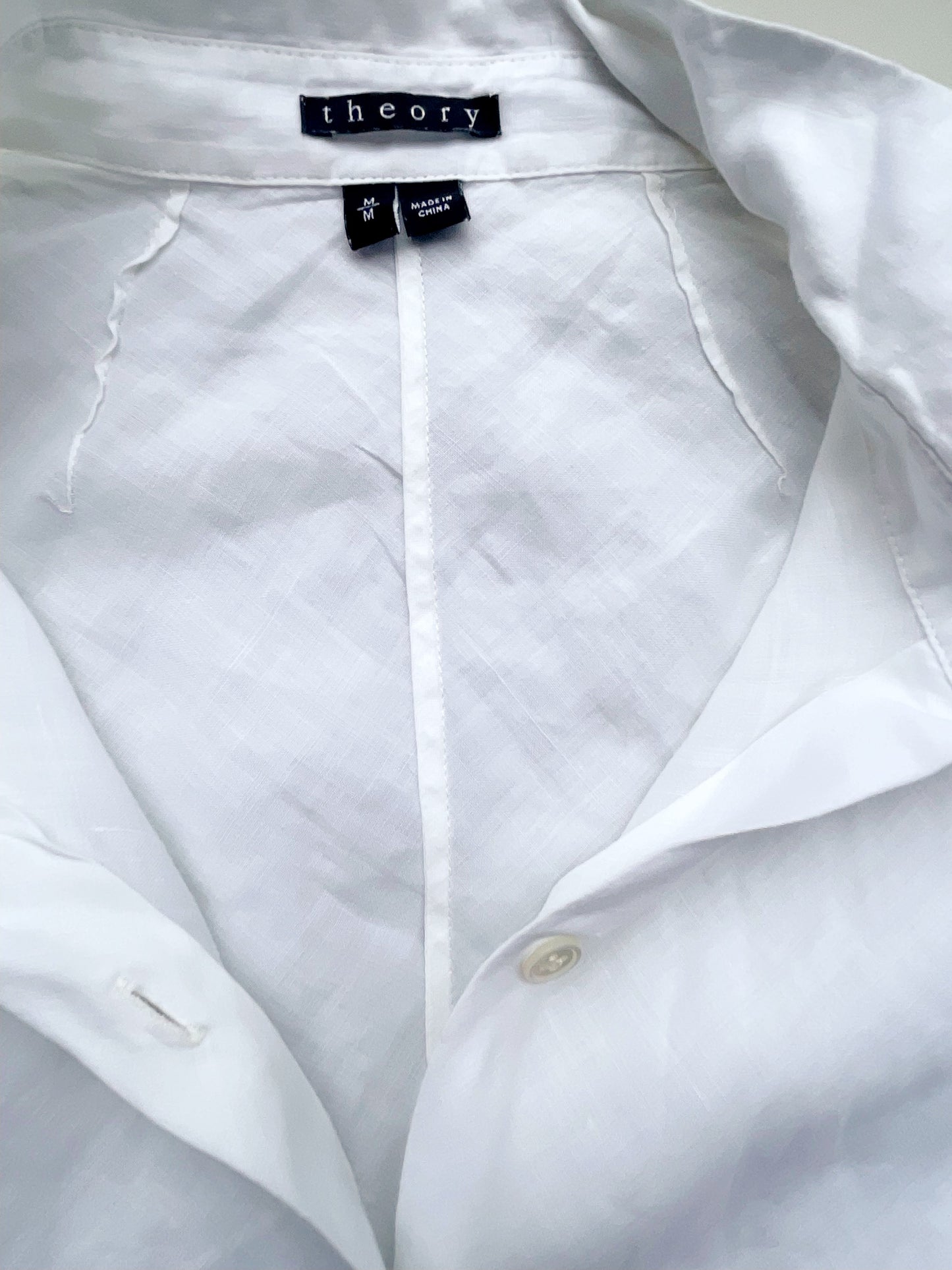 Theory White Blouse M image 3