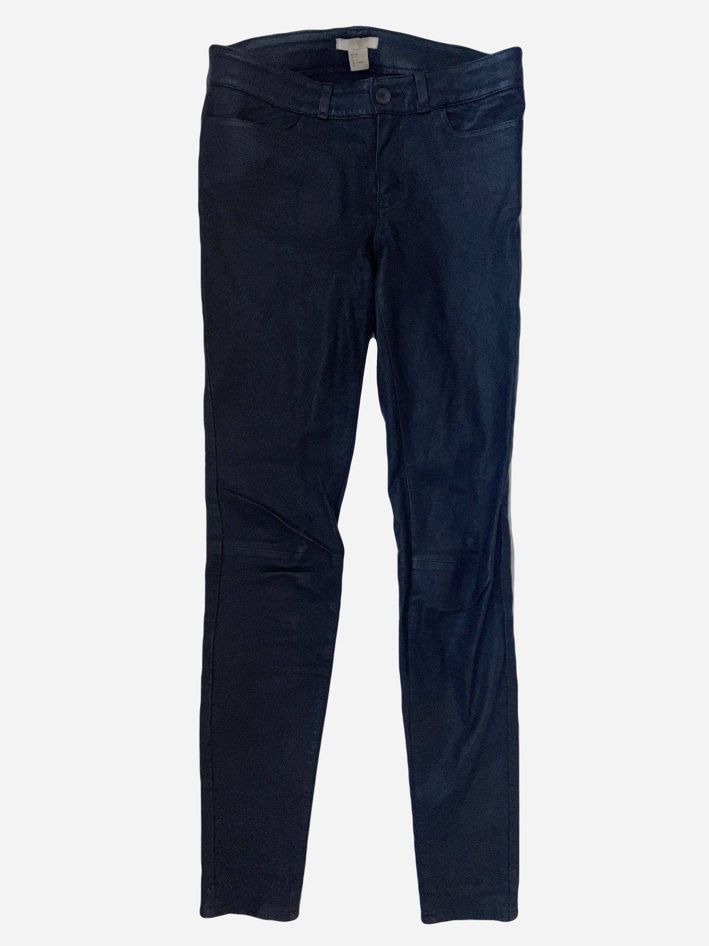 H&M Leather Trousers UK 4 image 0