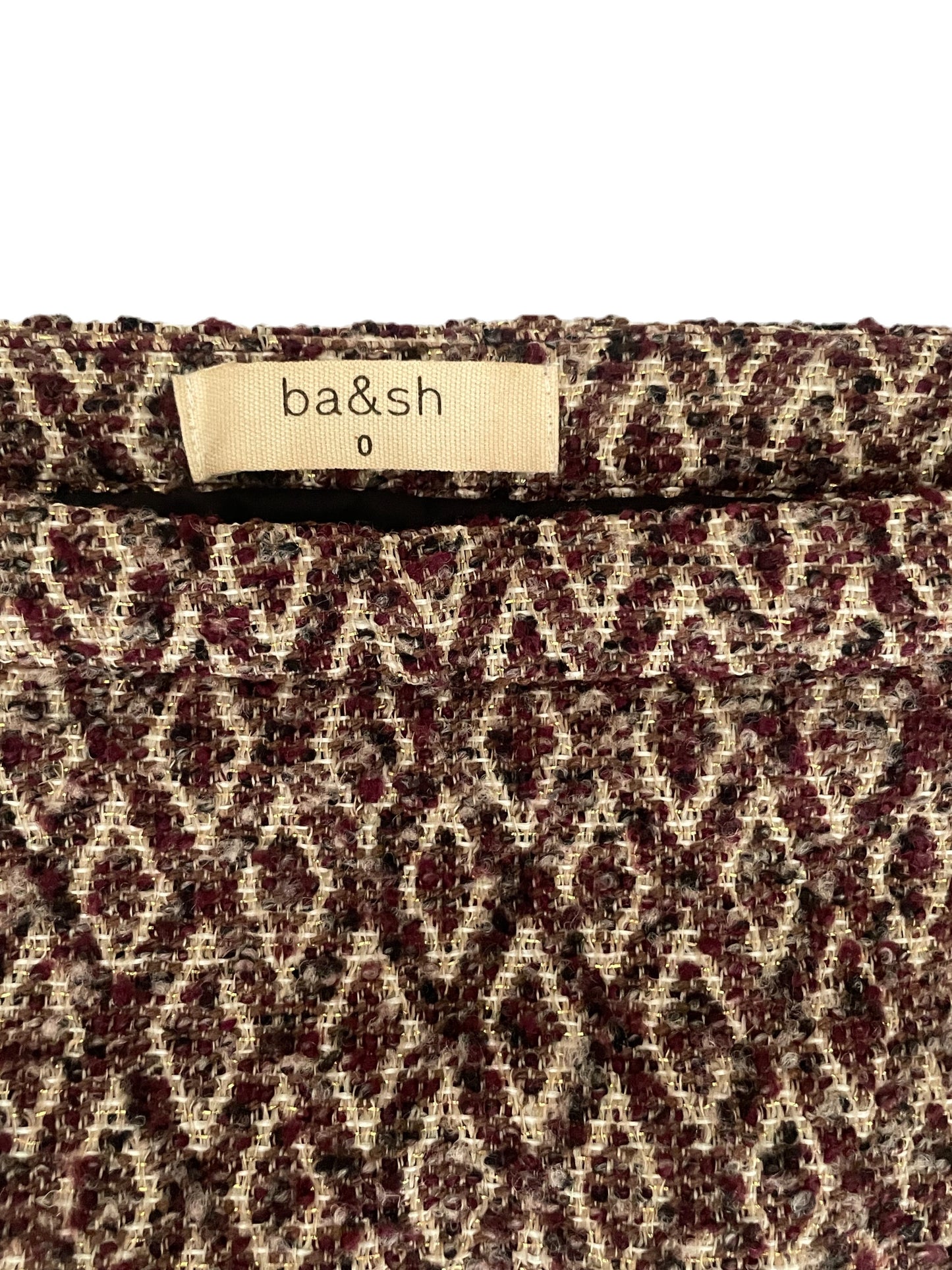 Ba&sh Jacquard Skirt UK 6 image 3