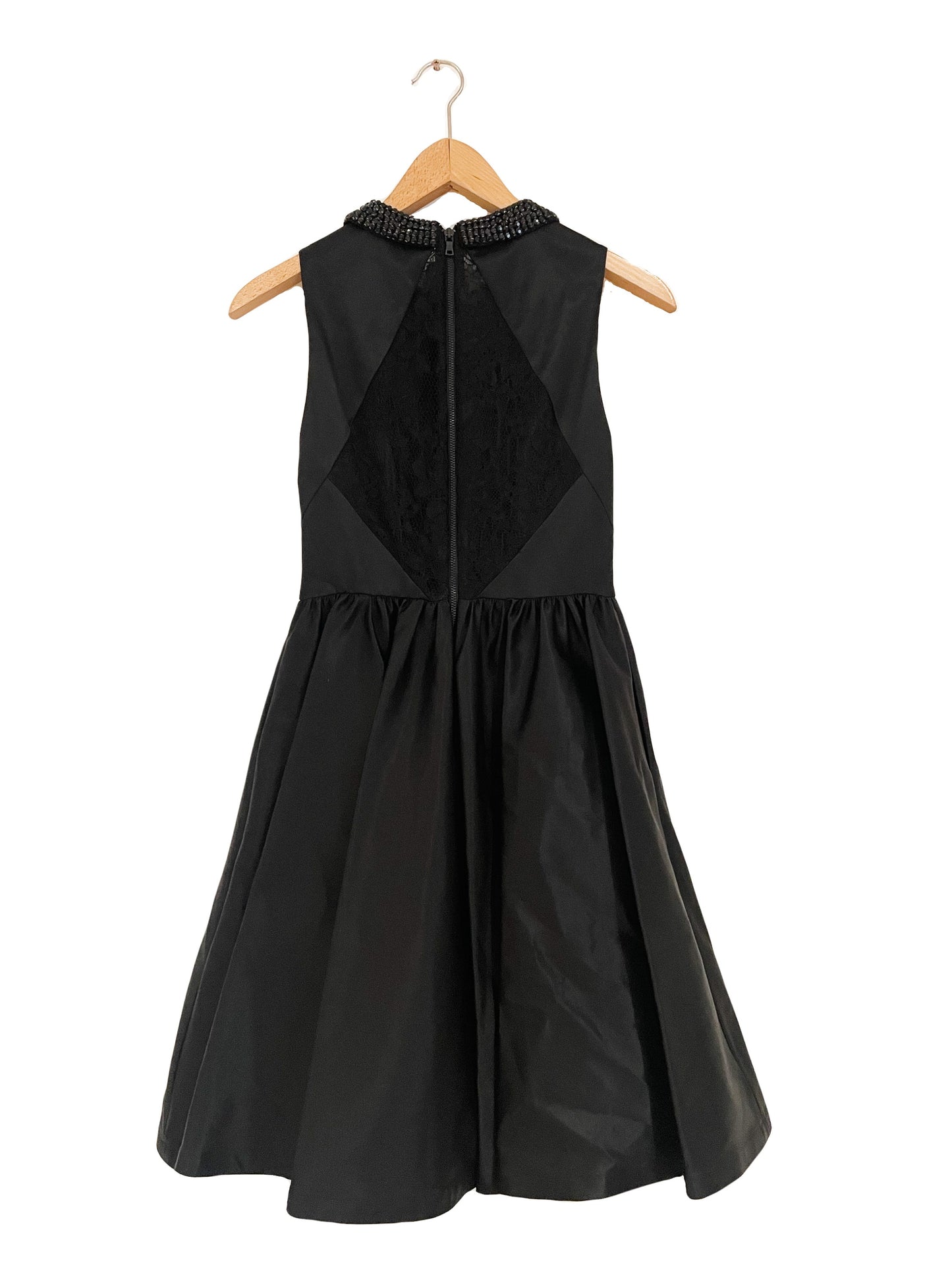 Alice + Olivia Black Beaded Dress XS image 1