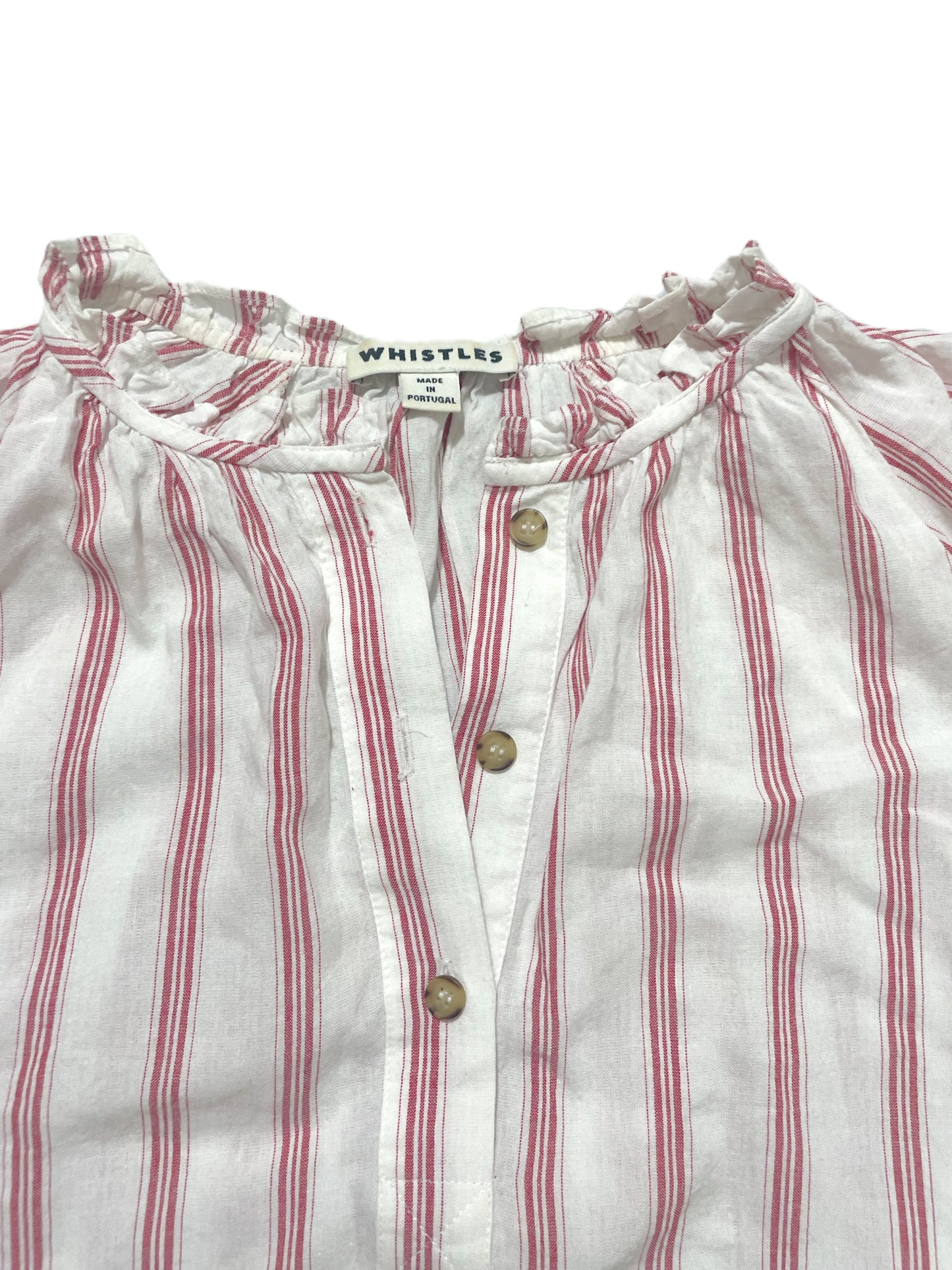 Whistles Striped Blouse UK 8 image 3