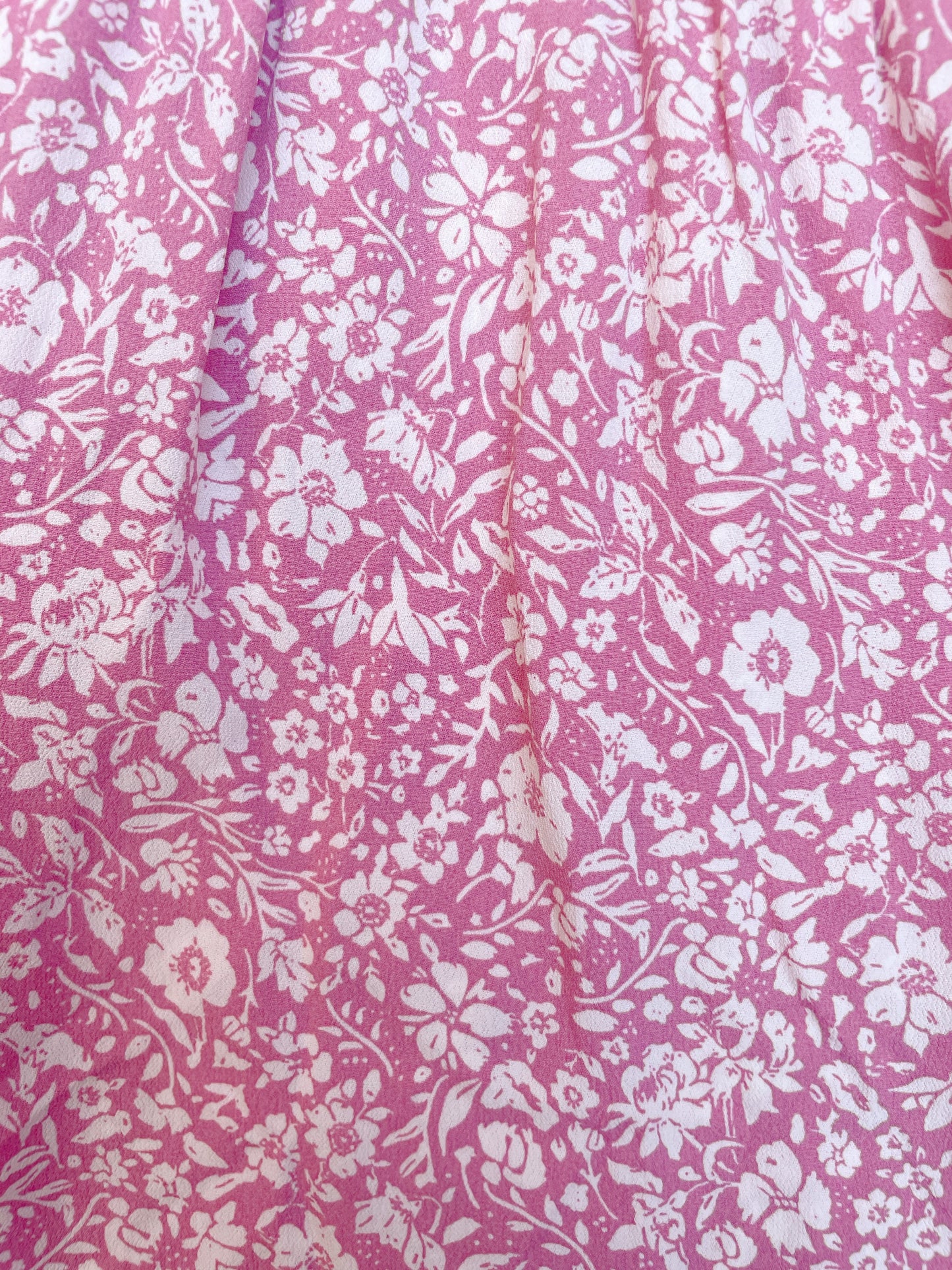 Wyse Pink Floral Print Dress XS image 4