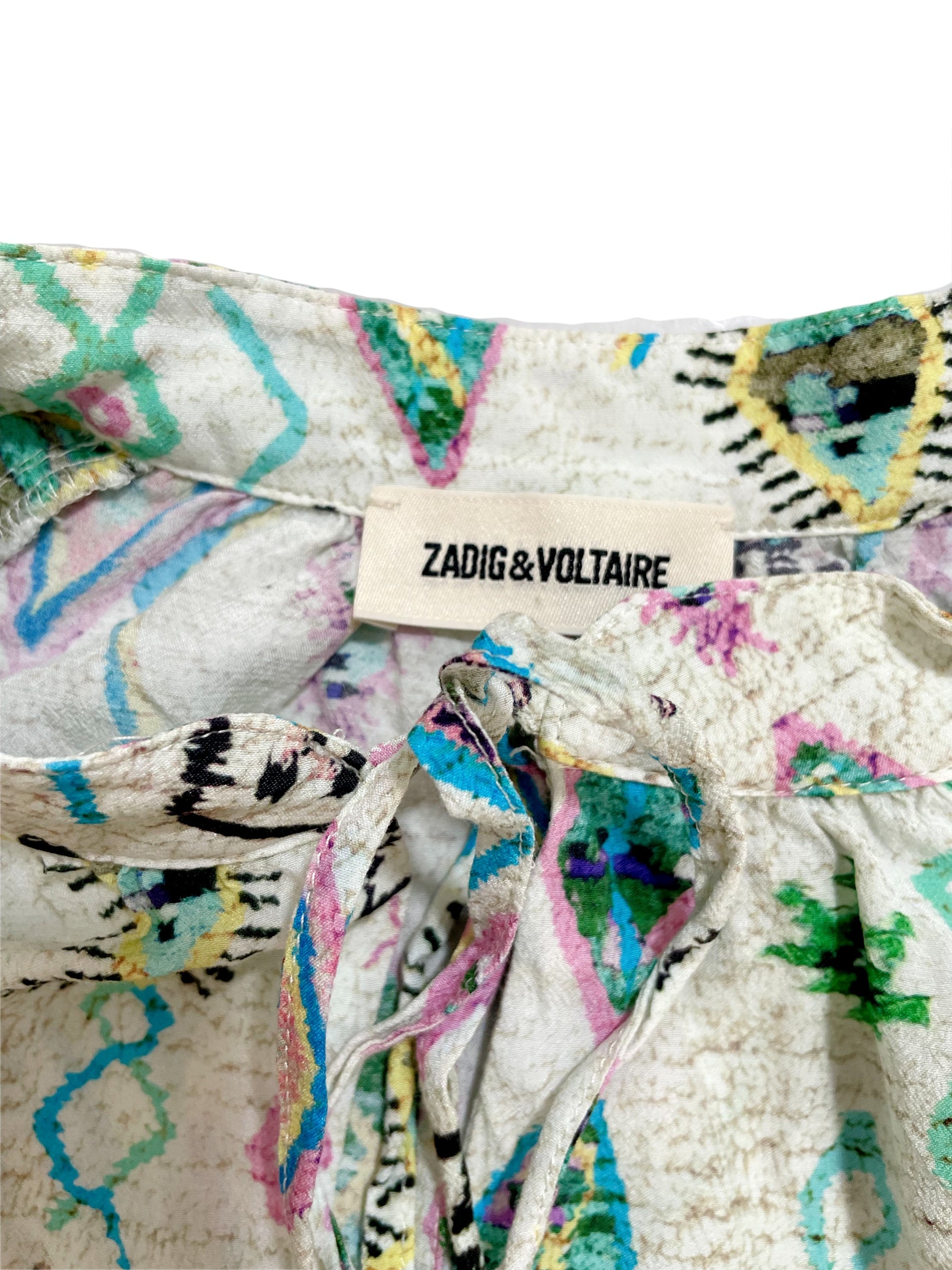 Zadig & Voltaire Printed Blouse M image 3