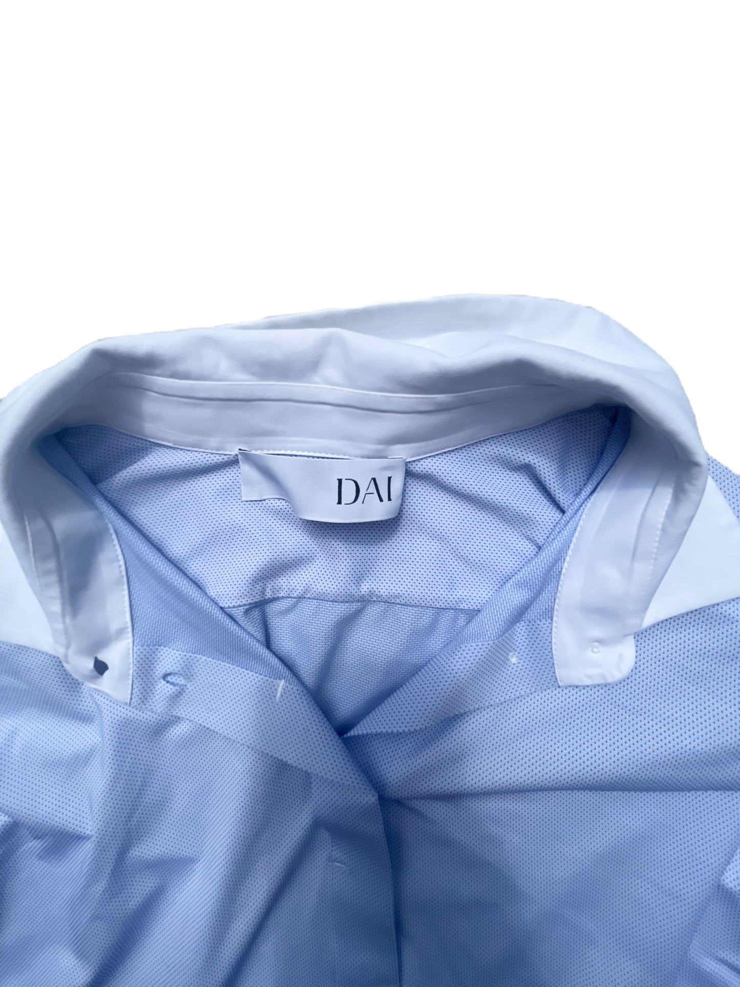 Dai Blue Stretch Relaxed Shirt XS image 2