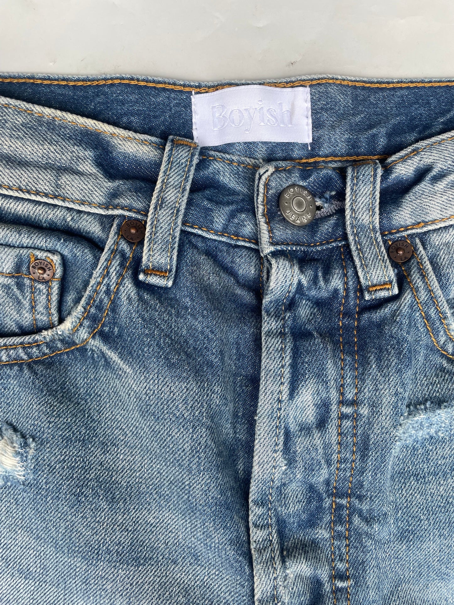 Boyish Los Angeles Cropped Jeans 26" image 3