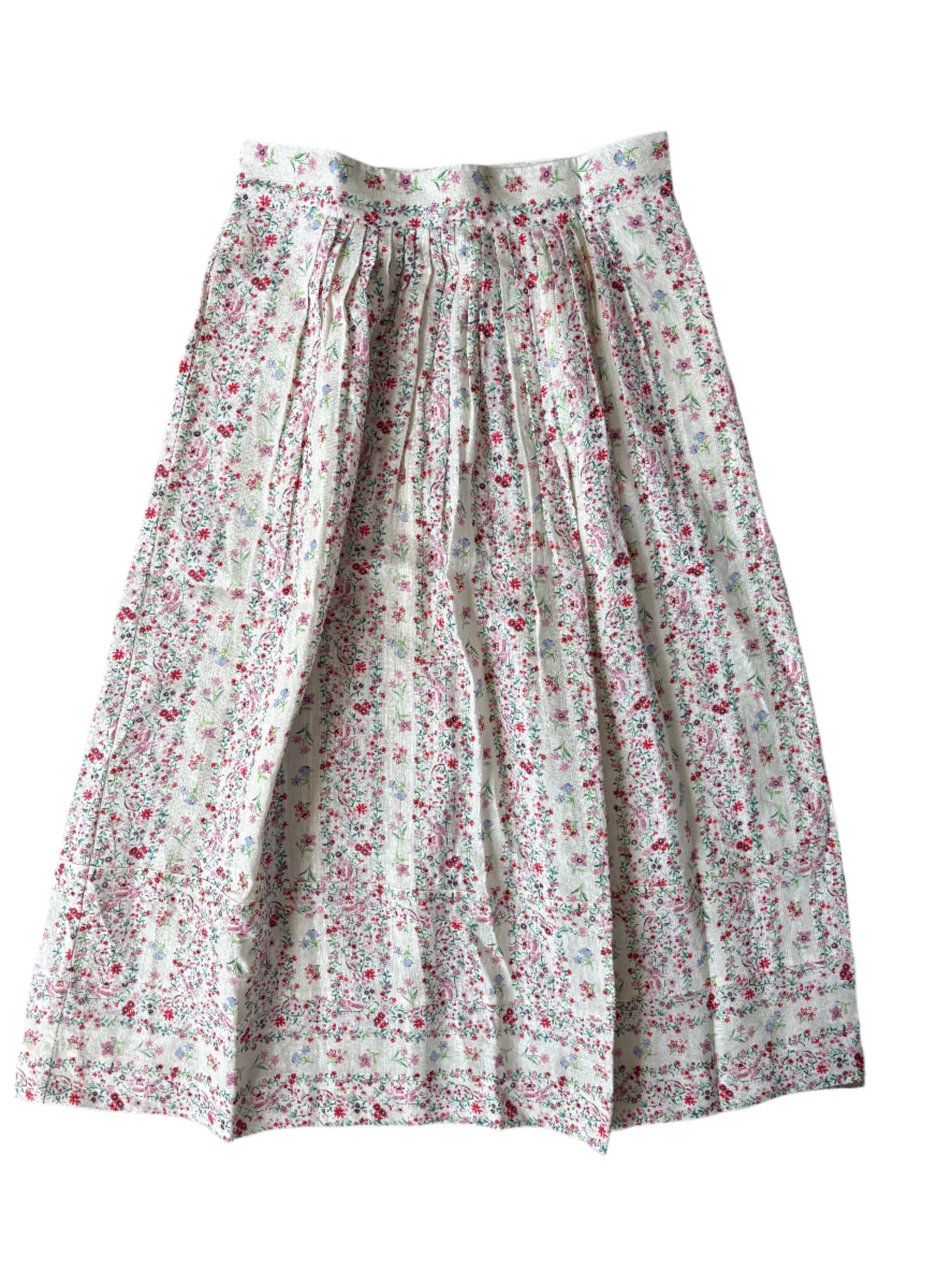 see by chloe floral skirt