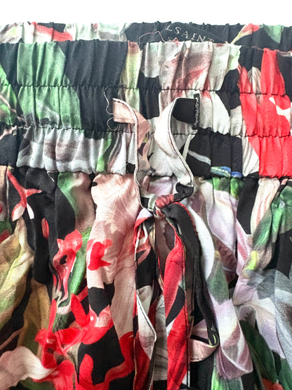 All Saints Wide Leg Floral Trousers S