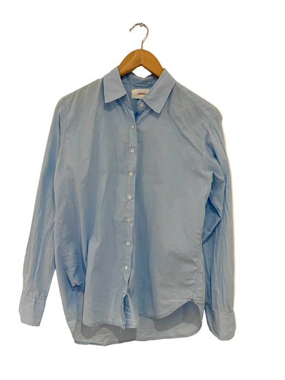 Xirena Blue Cotton Shirt XS