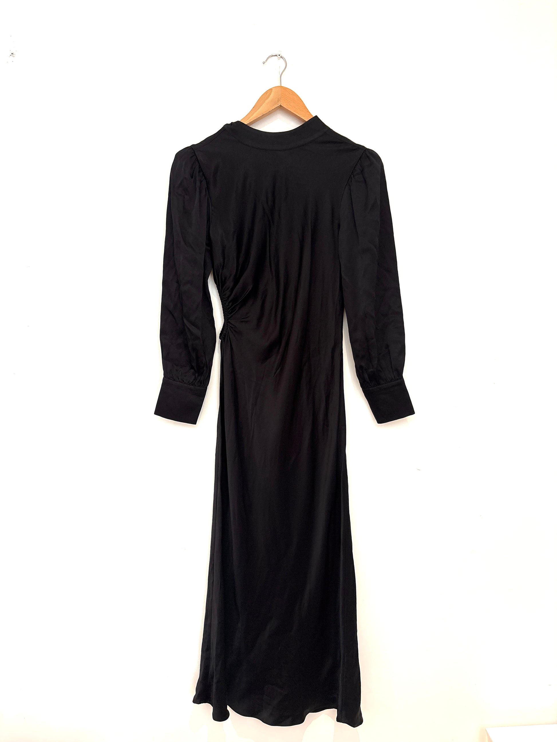 Rails Carmel Satin Midi dress