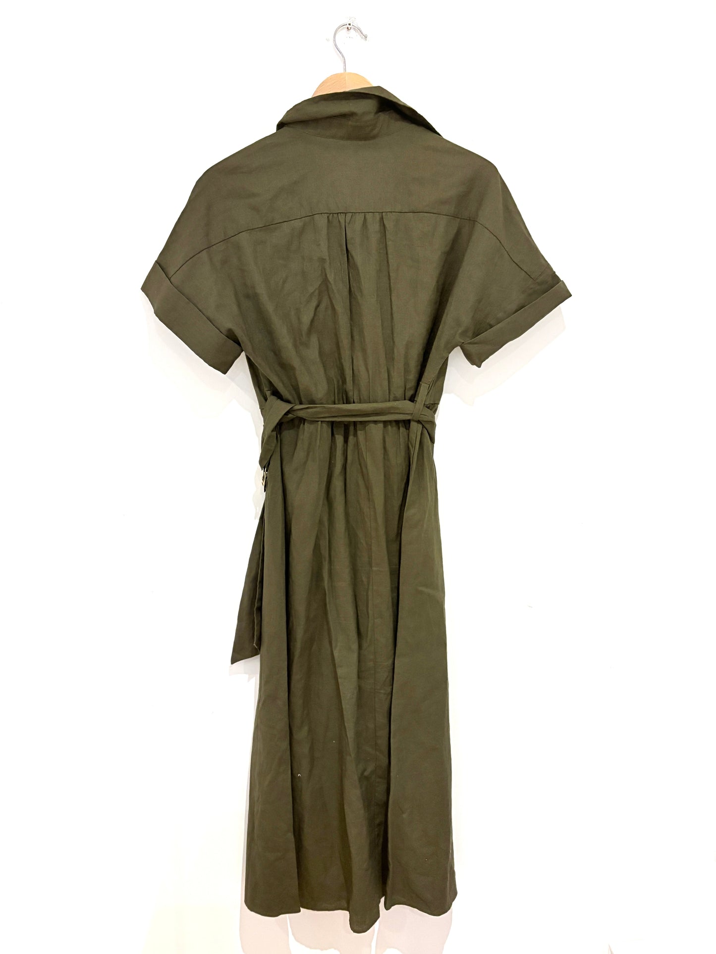 Zara Khaki Dress S