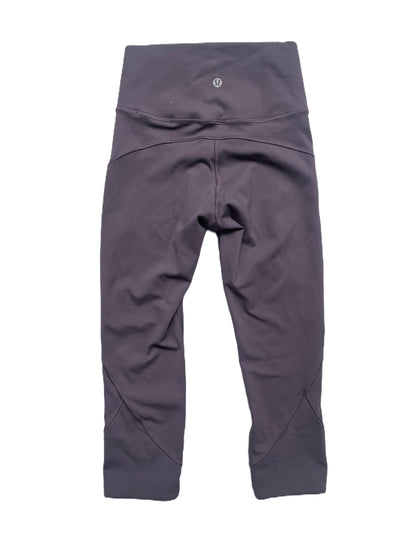 Lululemon 3/4 Grey Leggings UK 6 image 1