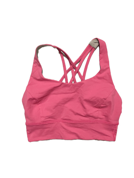 Lululemon Pink Croppd Sports Top UK 10 image 0