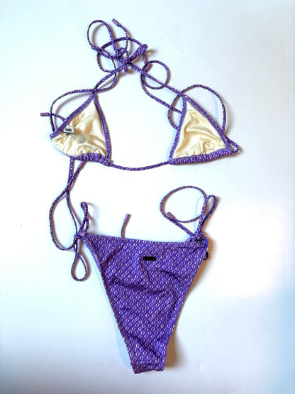 Triangl Purple Bikini Set S