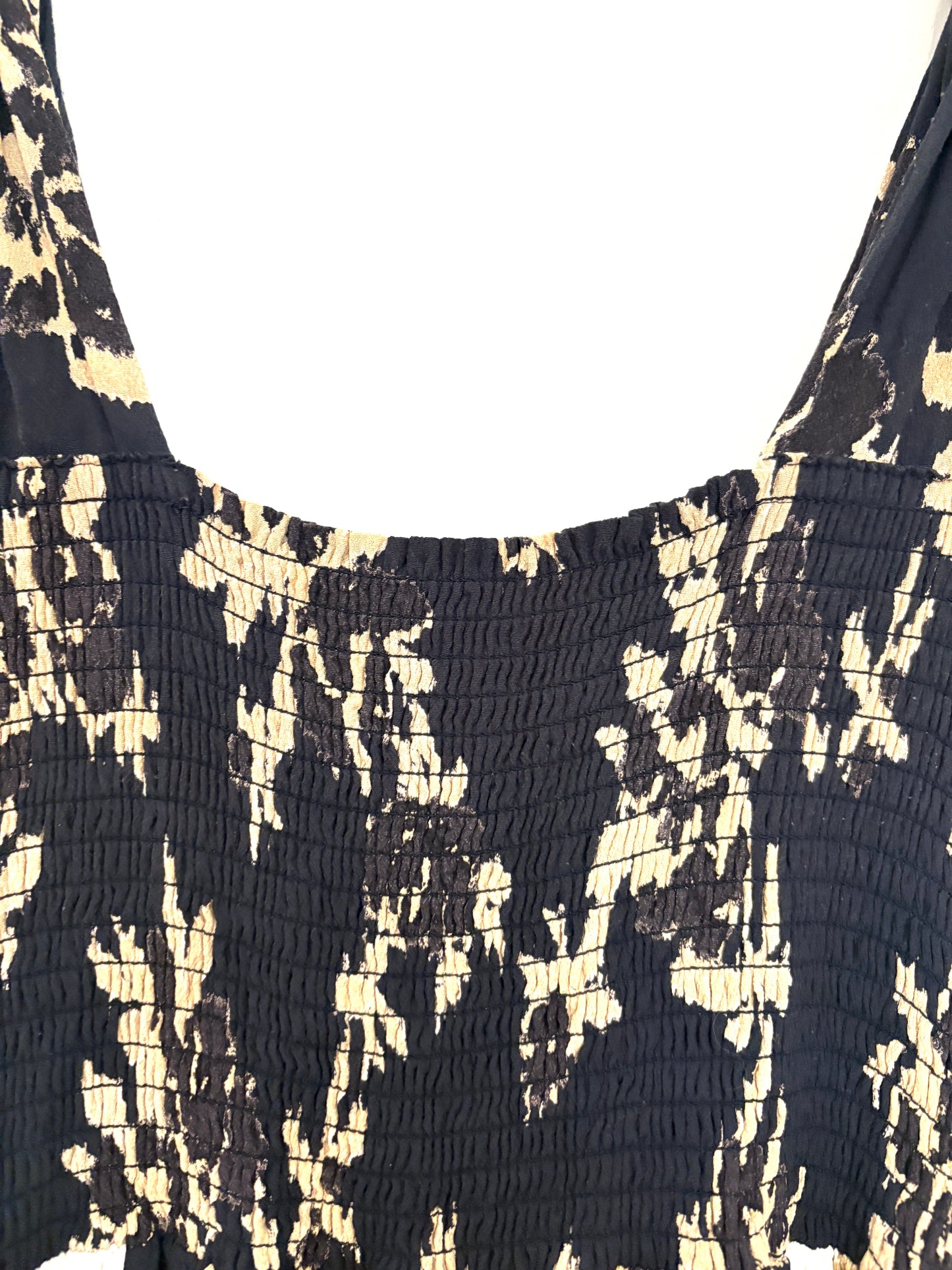 Ganni Print Maxi Dress UK 6