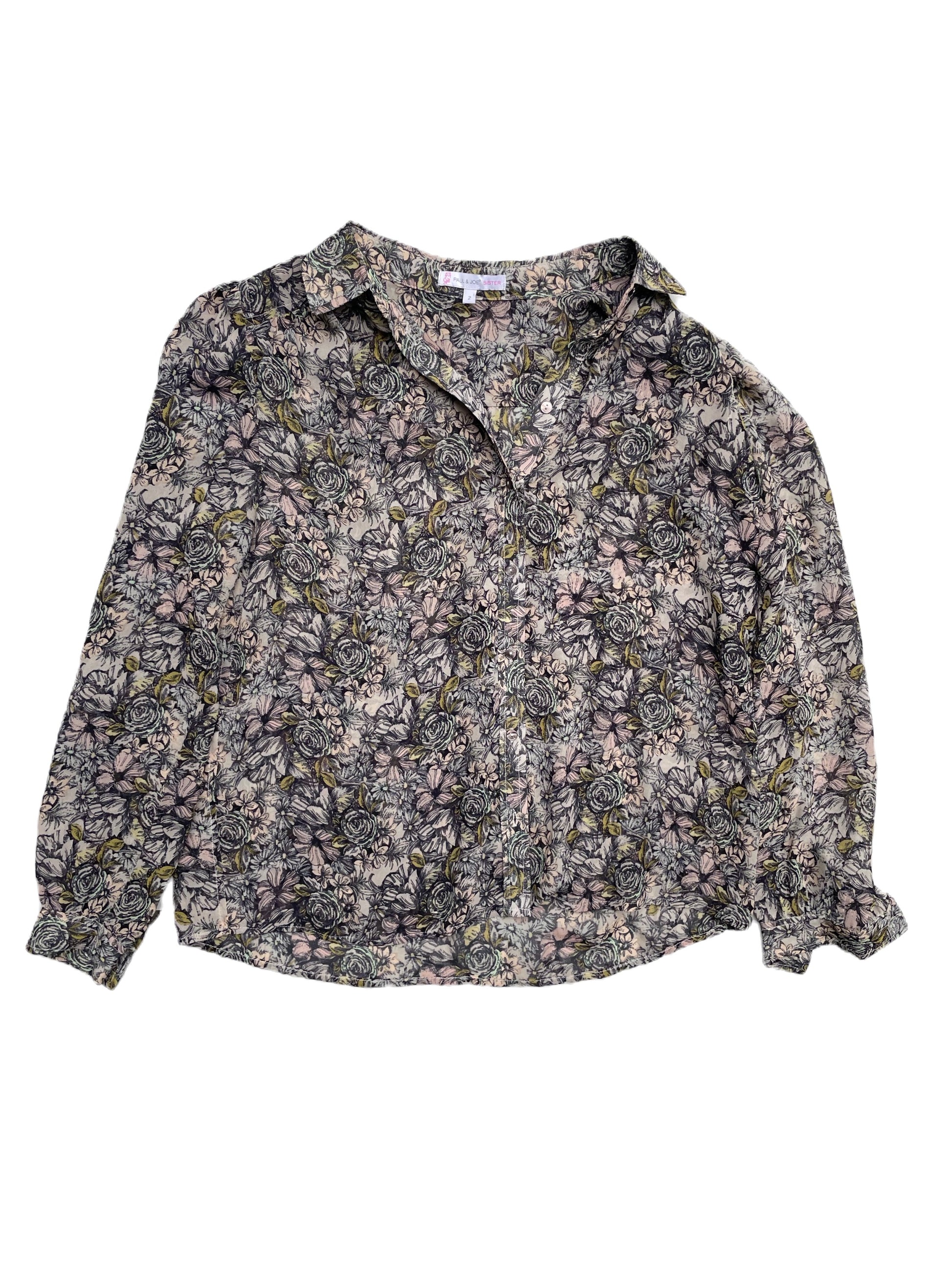 Paul & Joe Sister Print Blouse M image 0