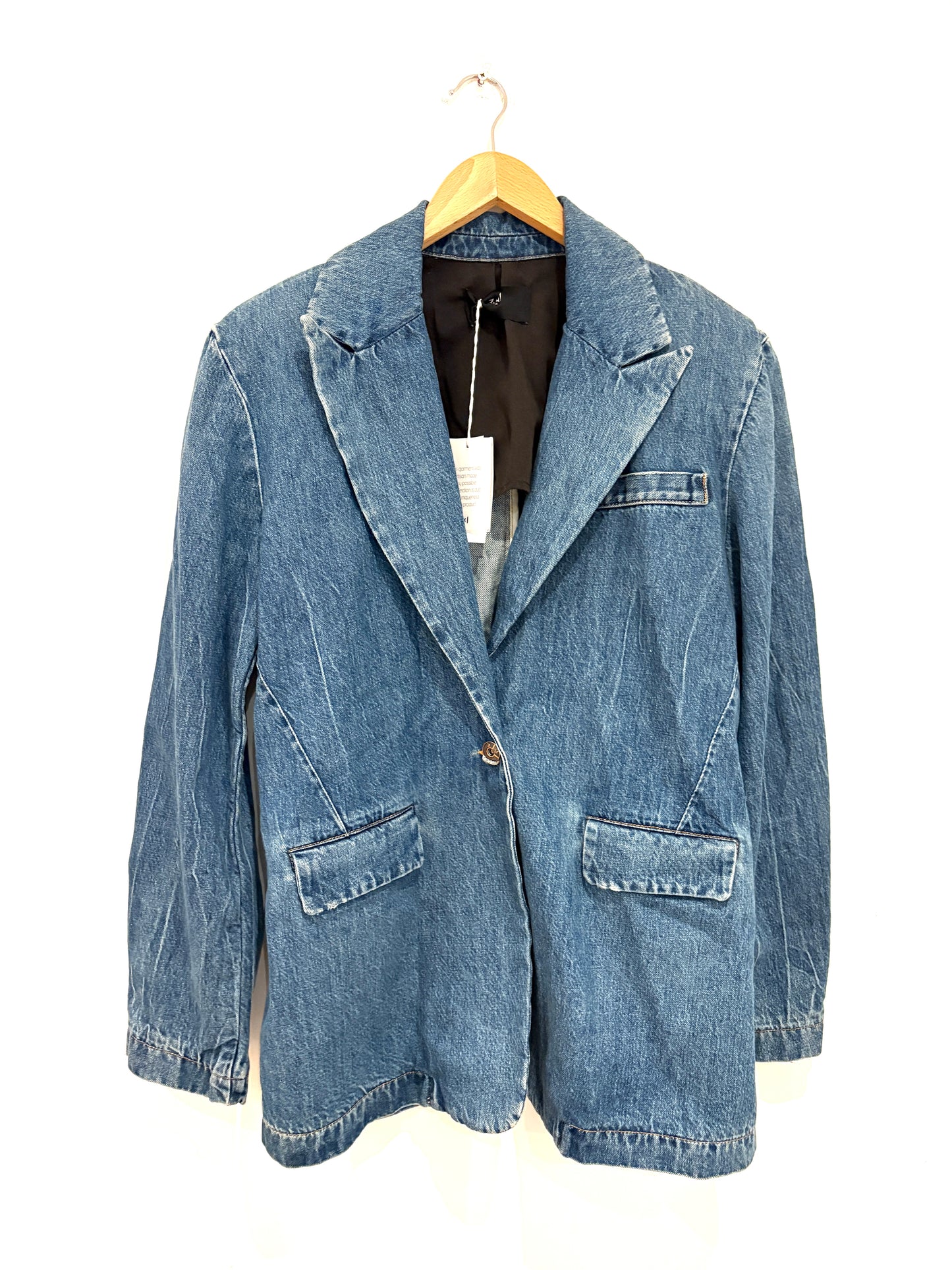 3x1 N.Y.C Mary Denim Blazer Jacket