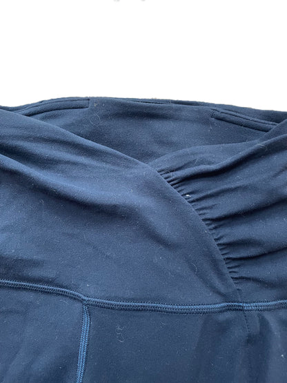 Lululemon Navy Ruched Leggings UK 6 image 3