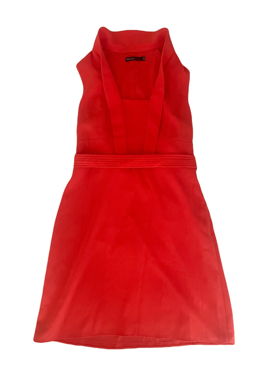 Karen Millen Red Crepe Dress UK 14 image 0